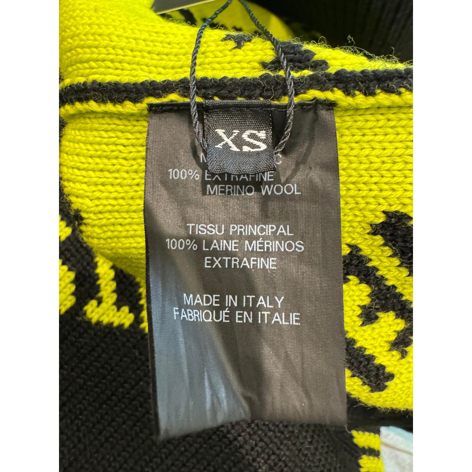 Vetements Vetements Black Lime Sweater Size US XS / EU 42 / 0 - 3 Thumbnail