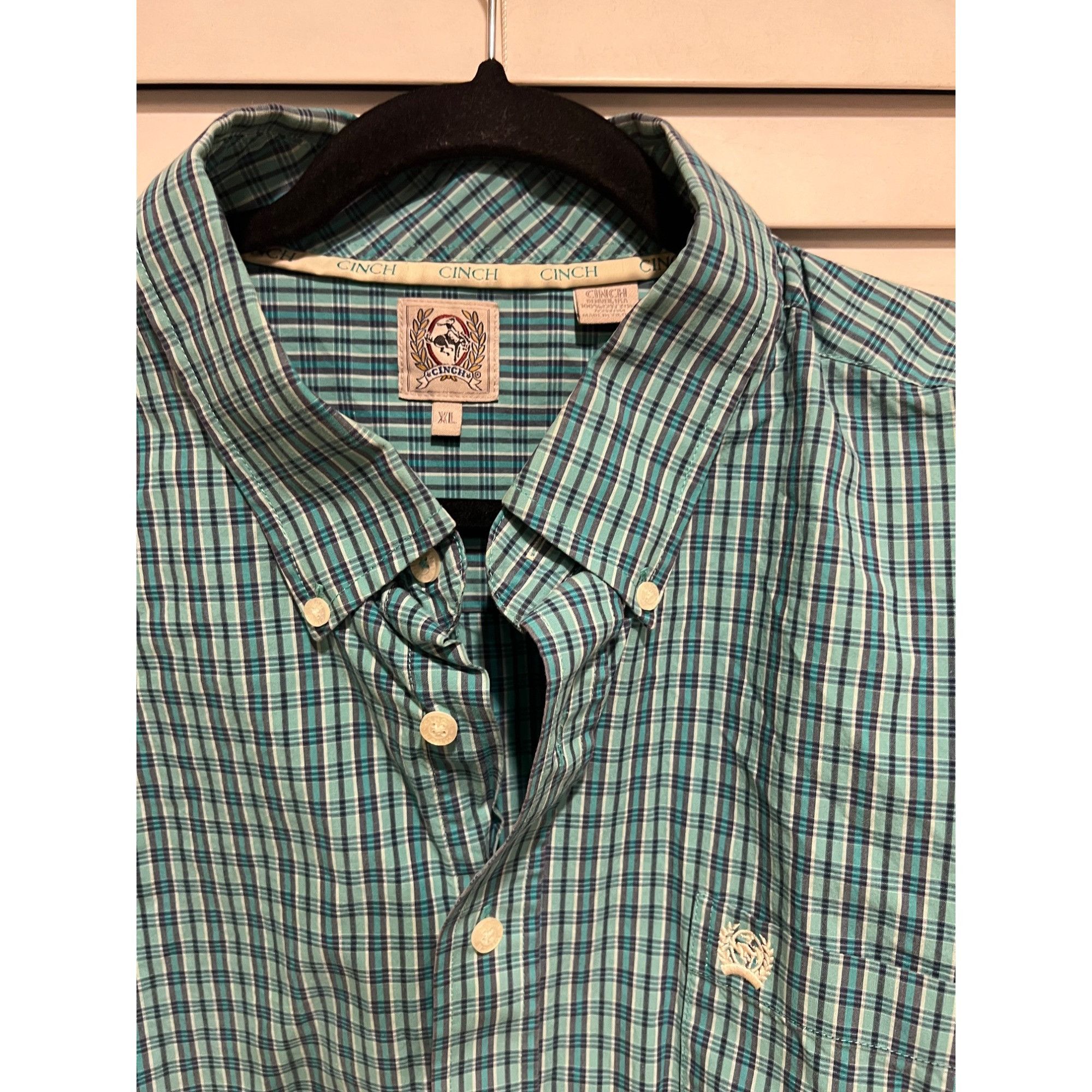 CINCH Cinch Striped Long Sleeve Button Up Shirt - Size XL Size US XL / EU 56 / 4 - 2 Thumbnail