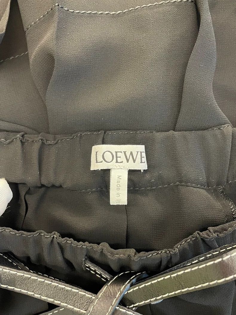 Loewe LOEWE sizeXS Black polyester pleated skirt Size 26" / US 2 / IT 38 - 3 Thumbnail