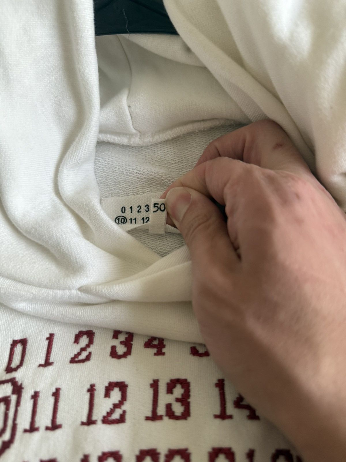 Maison Margiela Maison Margelia Calendar Hoodie Size US M / EU 48-50 / 2 - 3 Thumbnail