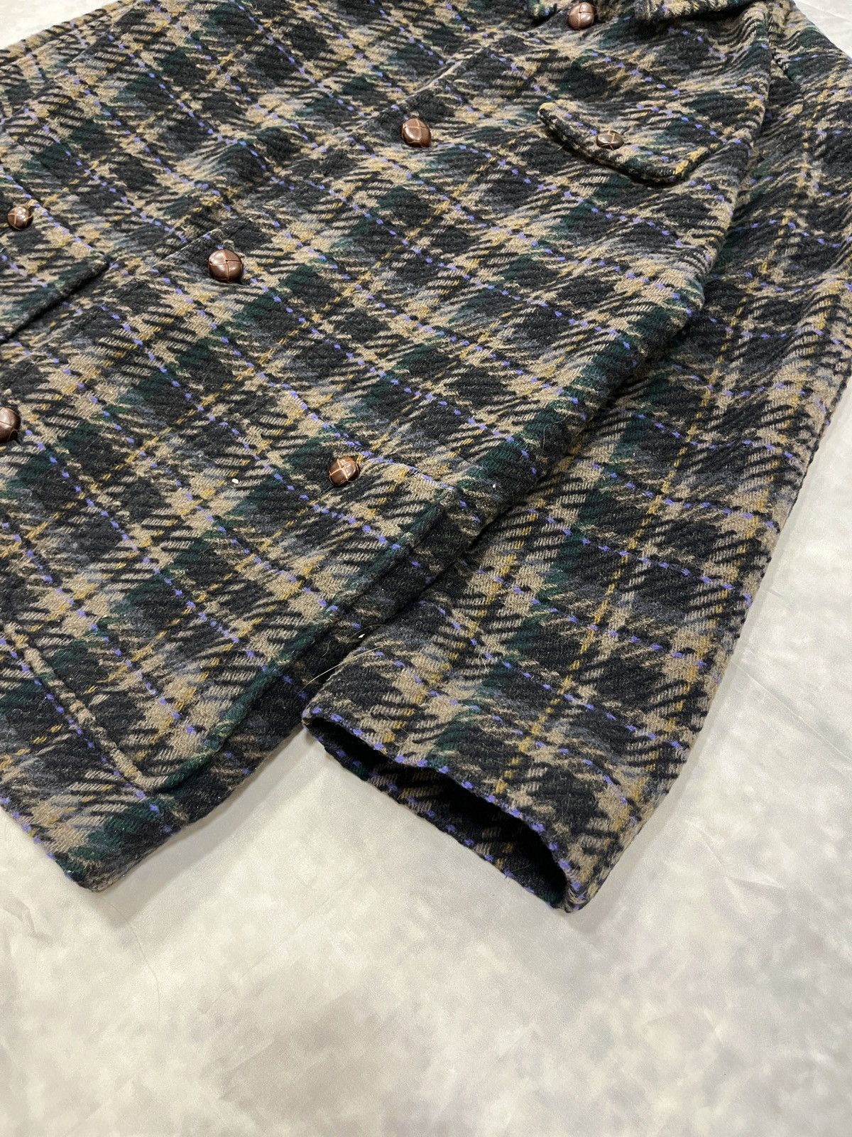 Missoni Missoni Uomo Plaid Wool Jacket Size US XL / EU 56 / 4 - 5 Thumbnail