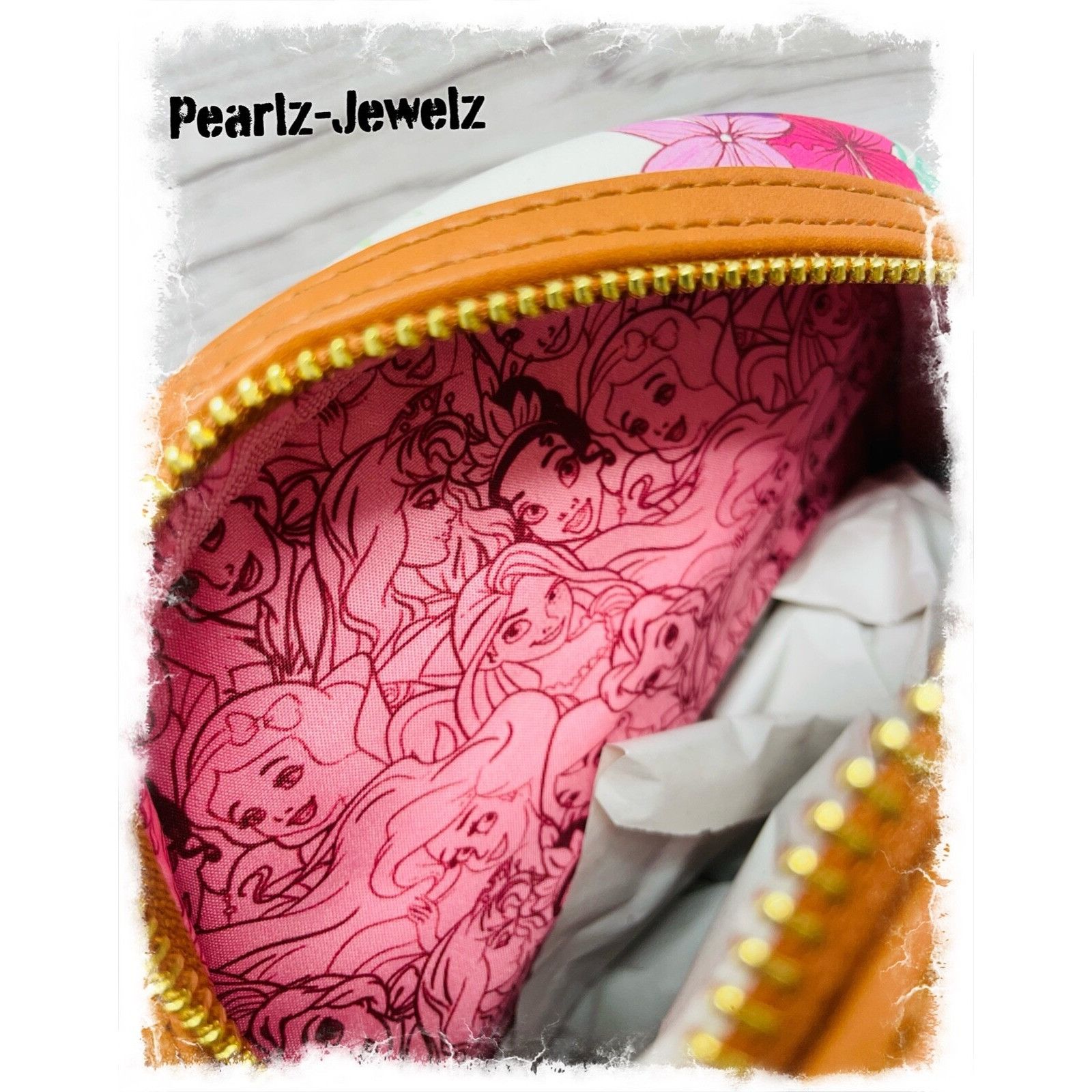 Disney Loungefly Disney Princess Ariel Aurora Belle Rapunzel Fall F Size ONE SIZE - 5 Thumbnail
