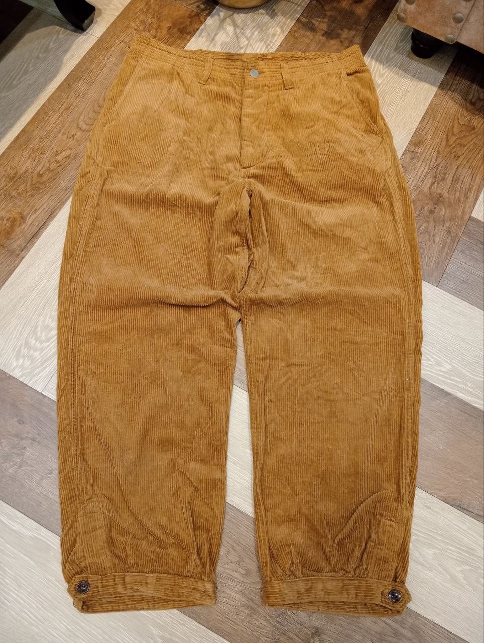 Sassafras JAPANESE SASSAFRAS WIDE BAGGY CORDUROY PANTS Size US 35 - 2 Thumbnail