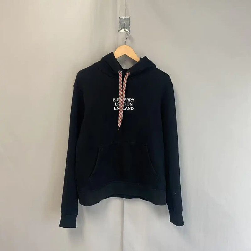Burberry Burberry Black Cotton Men's Hoodie Size US S / EU 44-46 / 1 - 1 Thumbnail