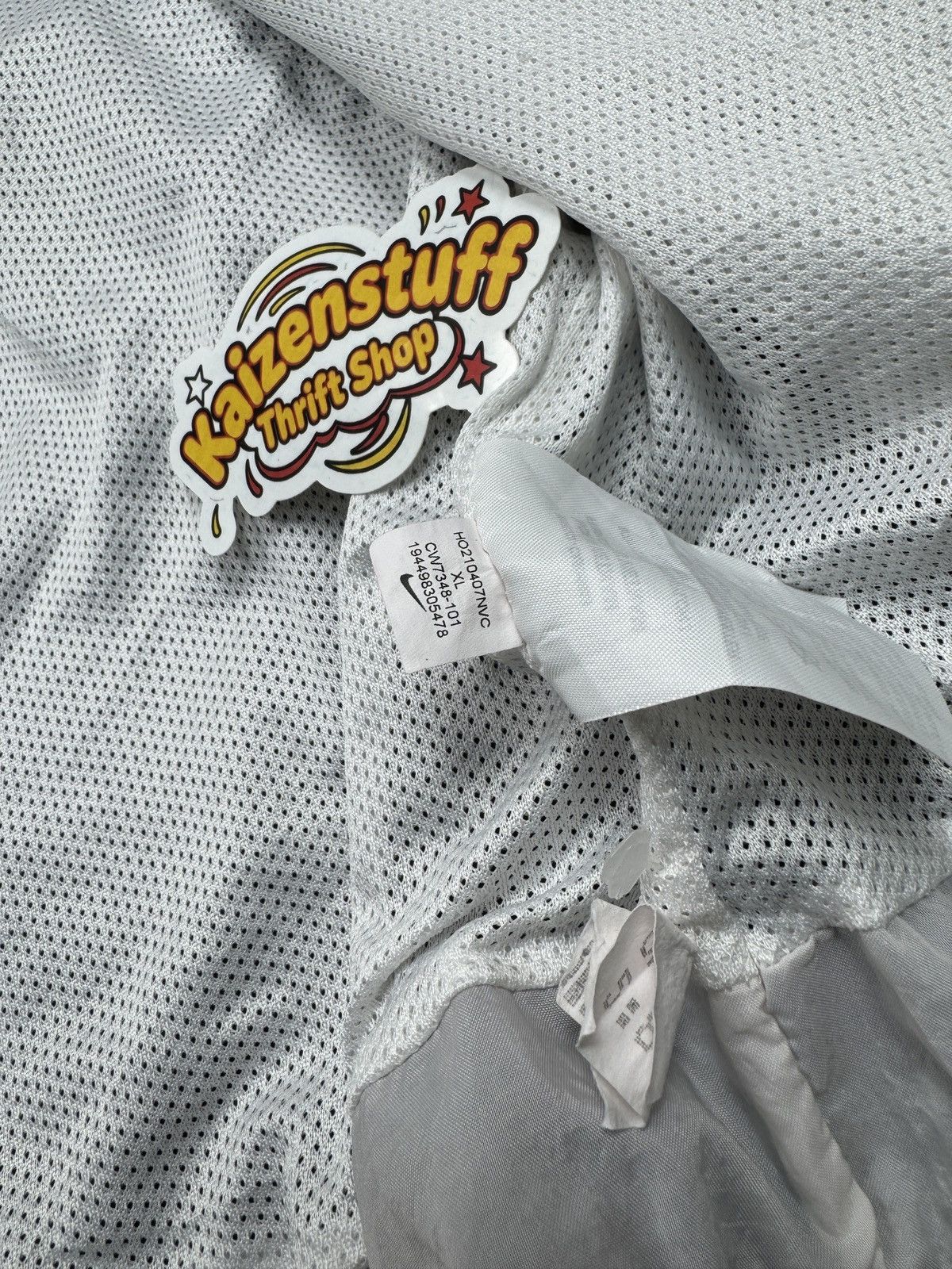 Nike Vintage 90s Nike Big Script Windbreaker Size US XXL / EU 58 / 5 - 12 Thumbnail