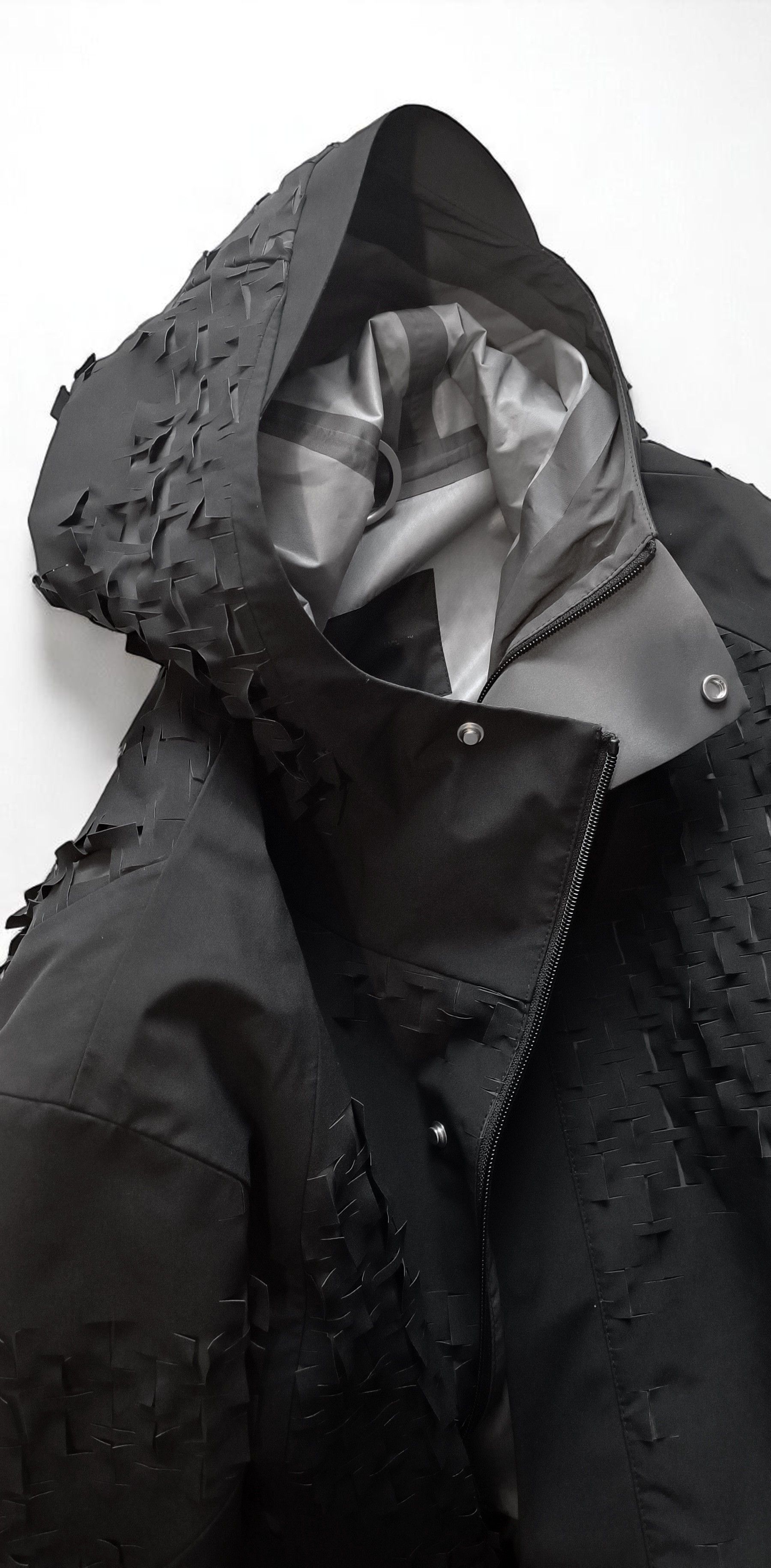 Heliot Emil HELIOT EMIL™ SS24 Morphogens Technical Reflective Jacket Size US M / EU 48-50 / 2 - 18 Thumbnail