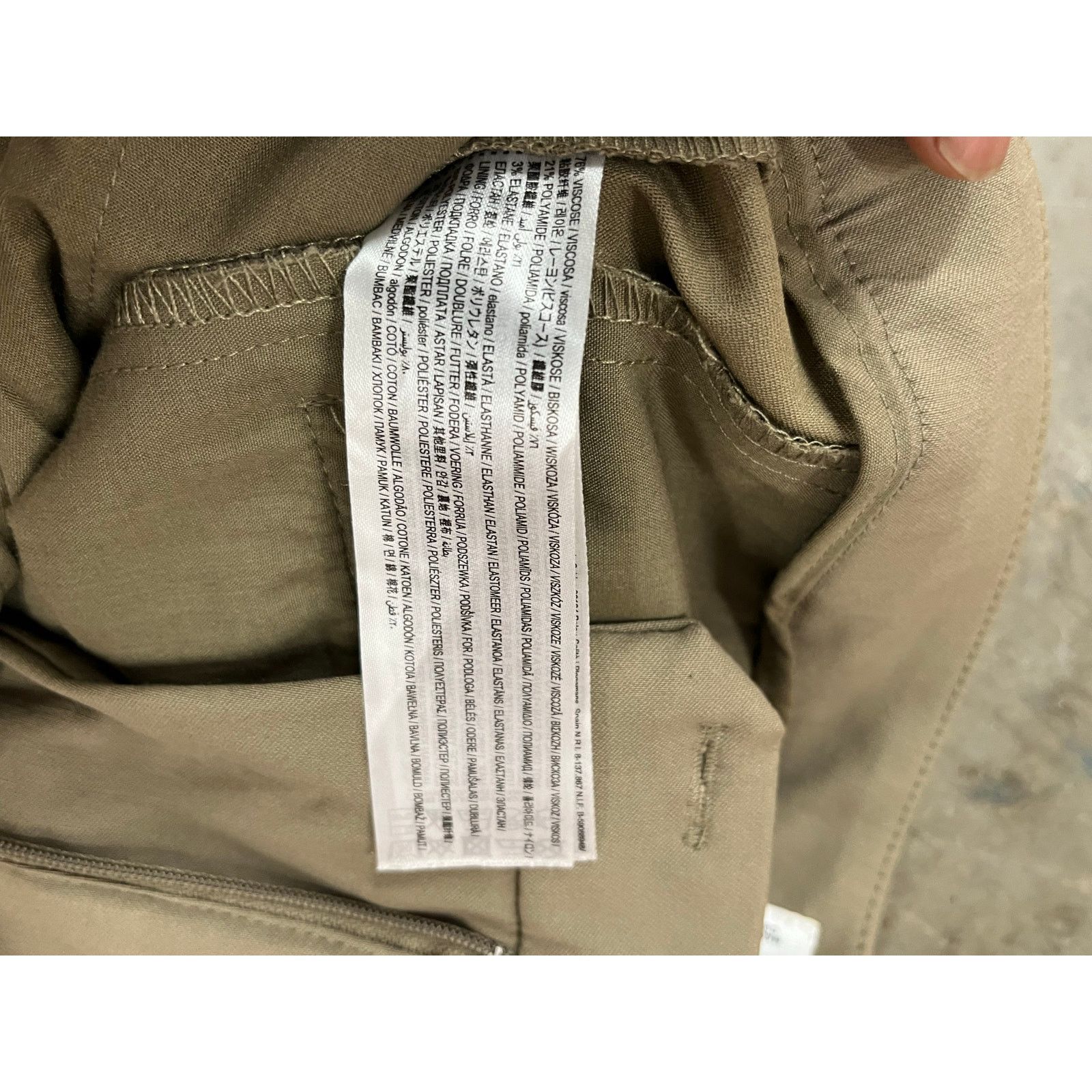 Mango Mng - Wide Leg khaki / size 8 Size 30" / US 8 / IT 44 - 7 Thumbnail