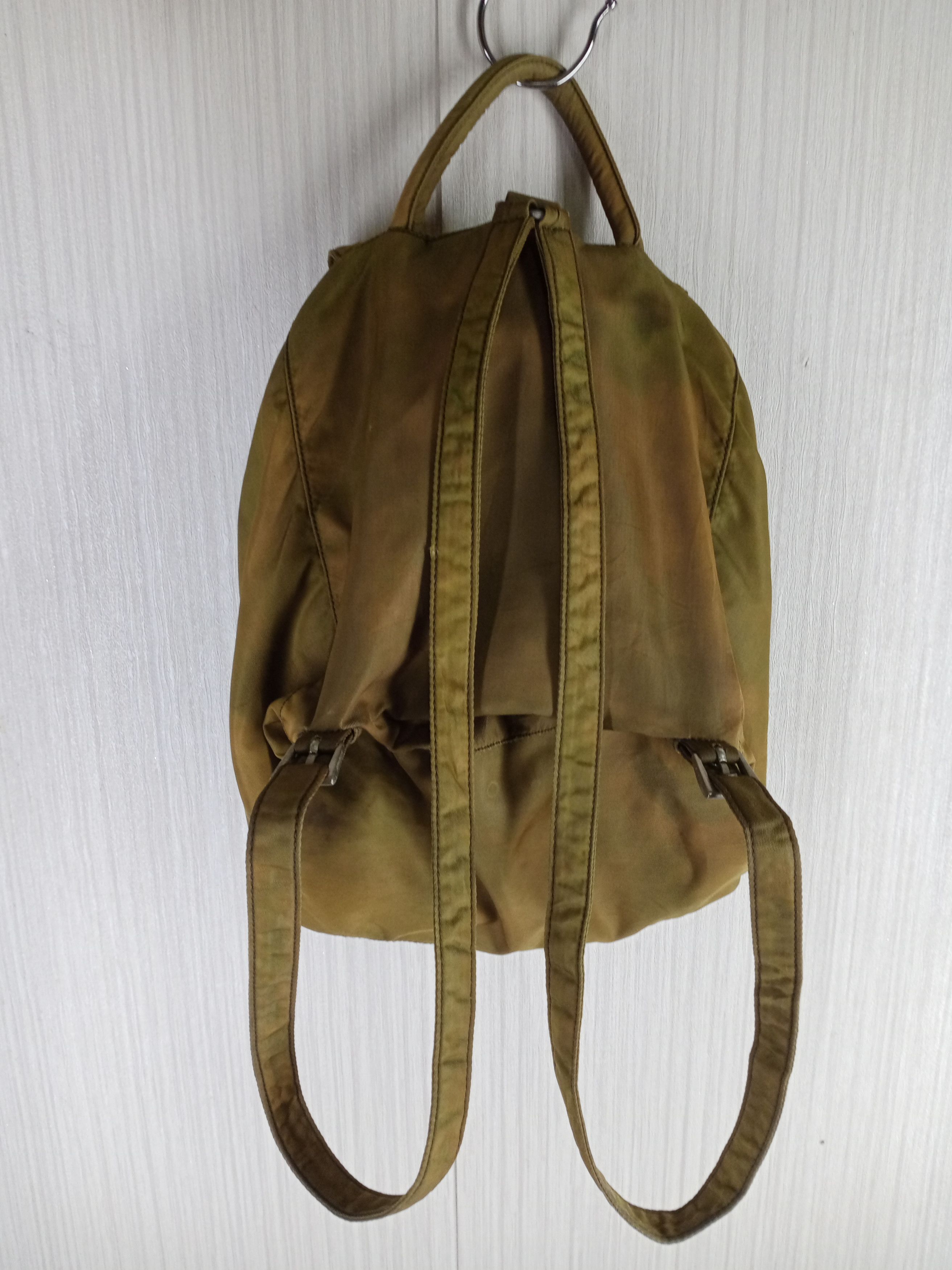 Prada Rare Vintage Prada Tessuto Nylon Mini Backpack Size ONE SIZE - 10 Thumbnail