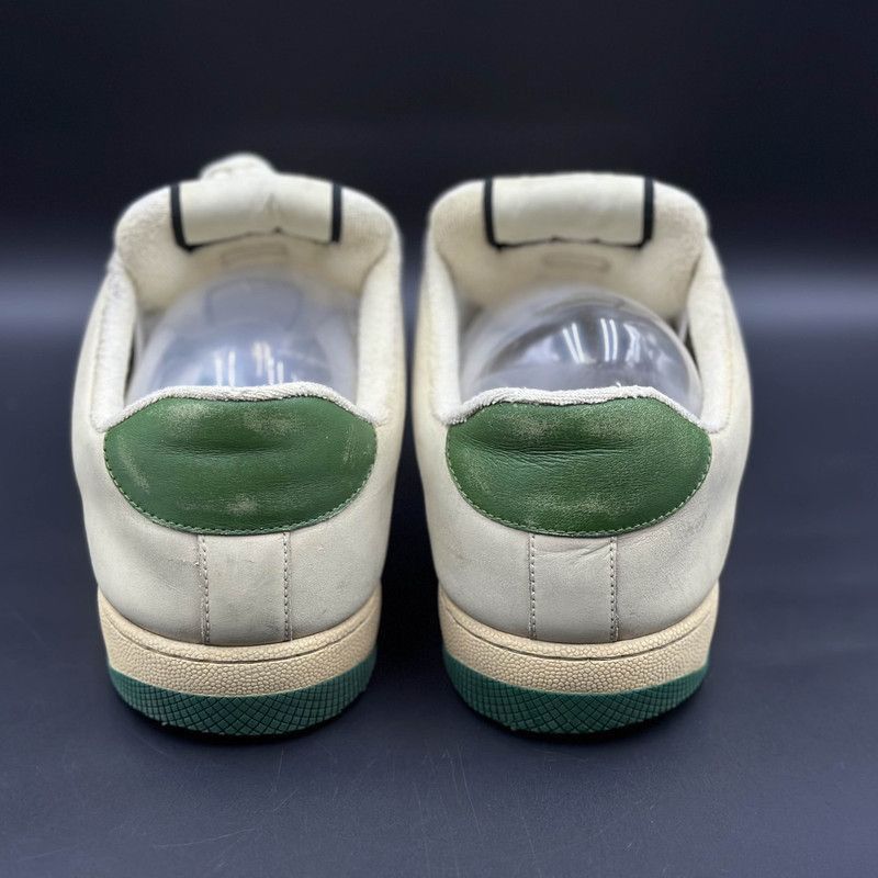 Gucci Gucci Screener Green Leather Sneakers for Men - Size US 8 / EU 41 - 3 Thumbnail