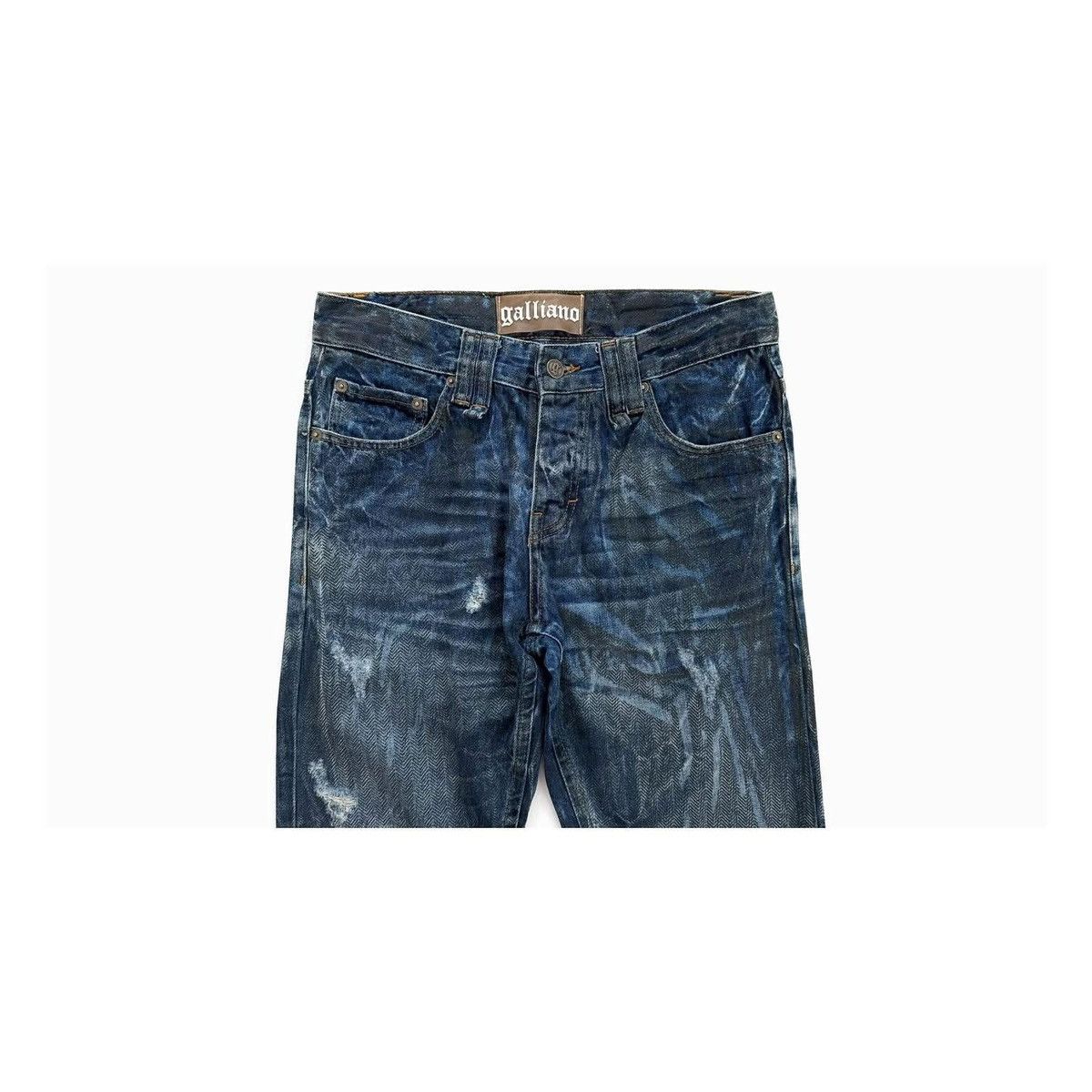 John Galliano John Galliano Denim Pants Size US 30 / EU 46 - 2 Thumbnail