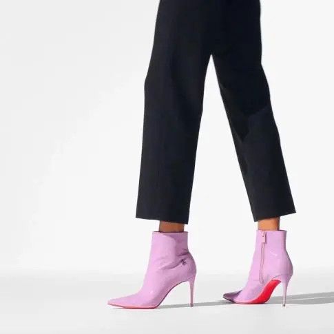 Christian Louboutin o1s1wg111224 Sporty Kate Booty in Pinkador Size US 8 / IT 38 - 5 Thumbnail