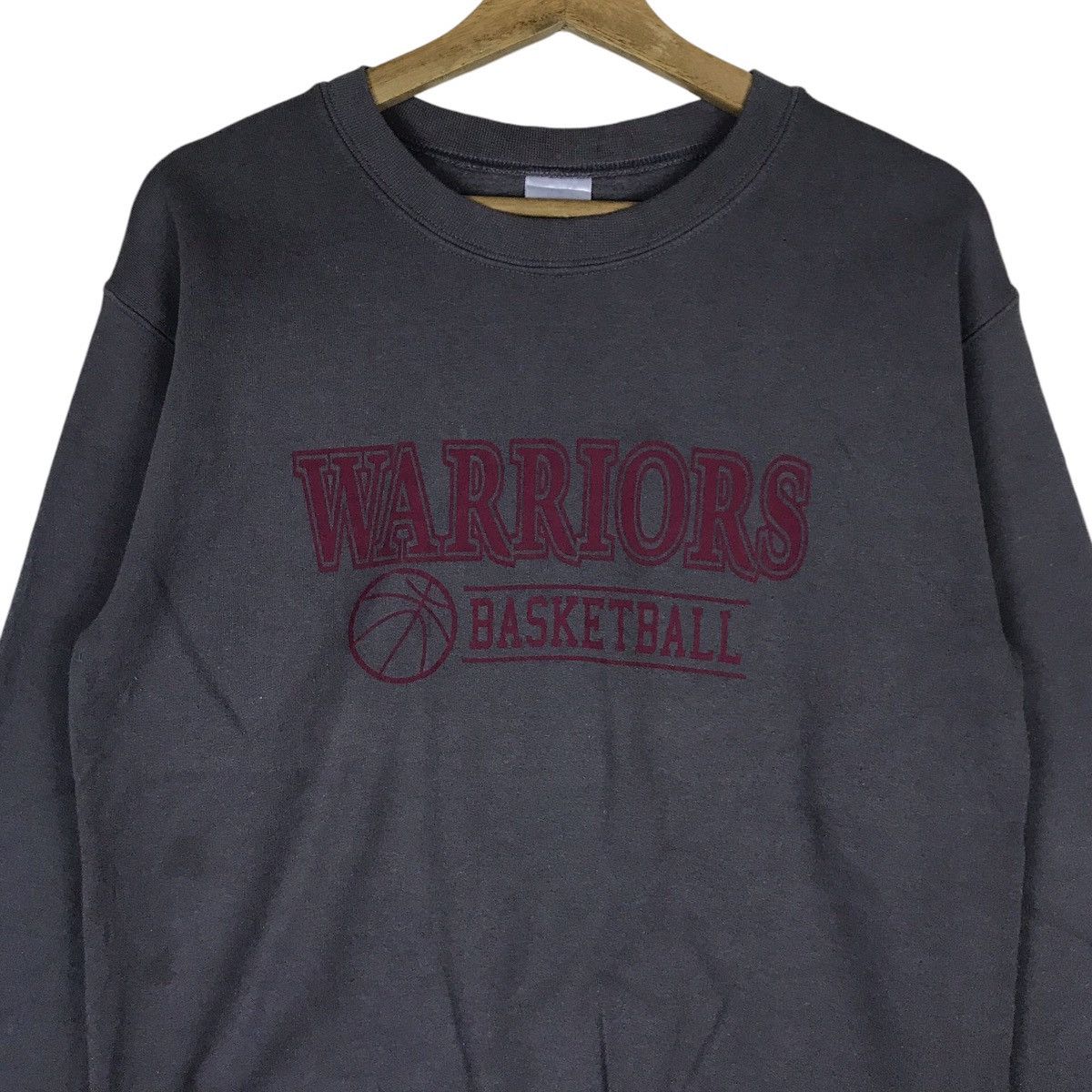 Gildan Vintage Gildan Warriors Basketball Team Pullover Jumper Size US S / EU 44-46 / 1 - 2 Thumbnail