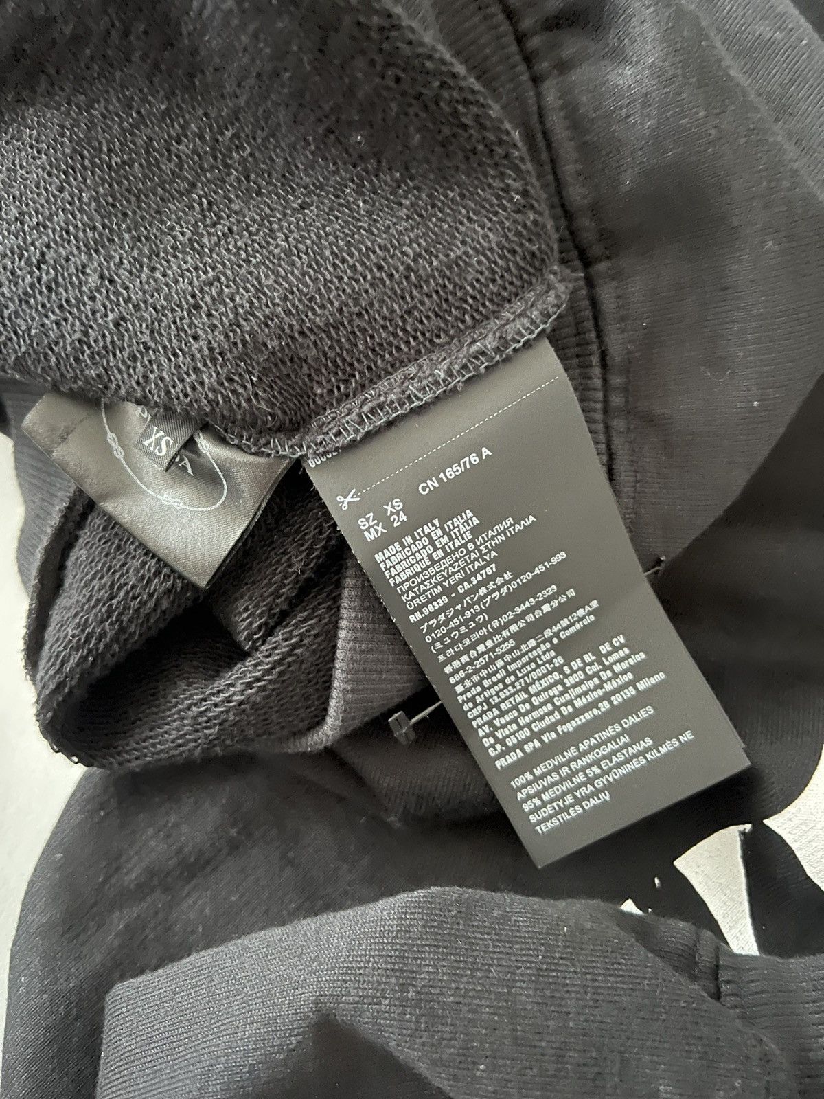 Prada Prada graphic print zip up hoodie Size US XS / EU 42 / 0 - 10 Thumbnail