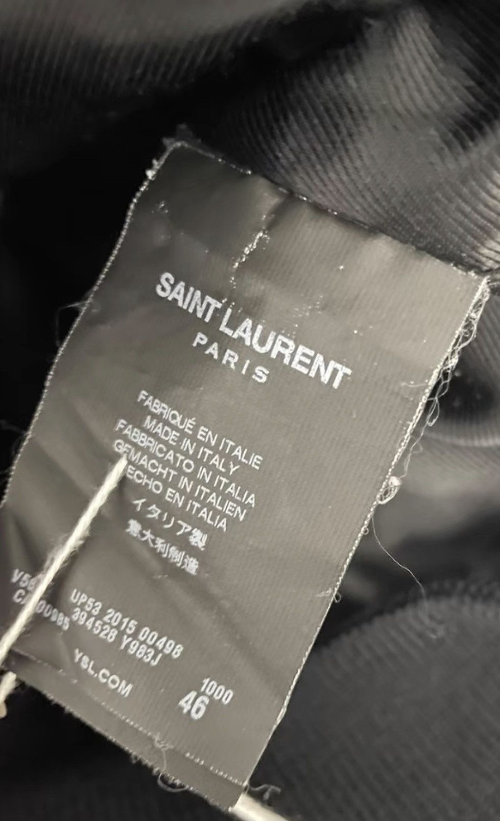 Saint Laurent Paris Saint Laurent Teddy Jacket Size US S / EU 44-46 / 1 - 4 Thumbnail
