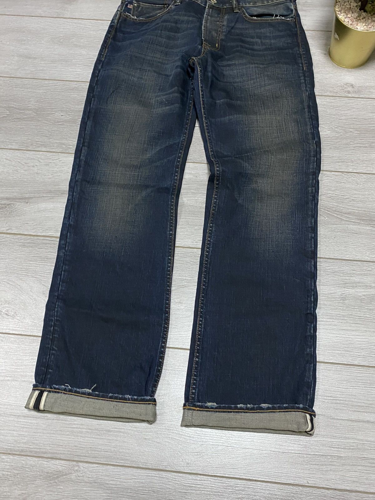 Polo Ralph Lauren Polo Ralph Lauren 🇺🇸 deep blue jeans USA flag pants selvedge Size US 32 / EU 48 - 14 Thumbnail