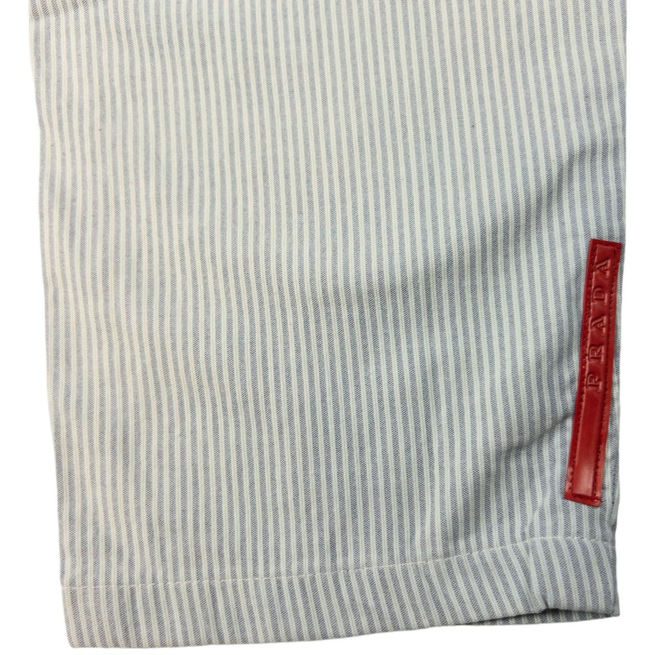 Prada Vintage Prada Sport Striped Tapered Trousers Size W34 Size 34" / US 12 / IT 48 - 6 Thumbnail