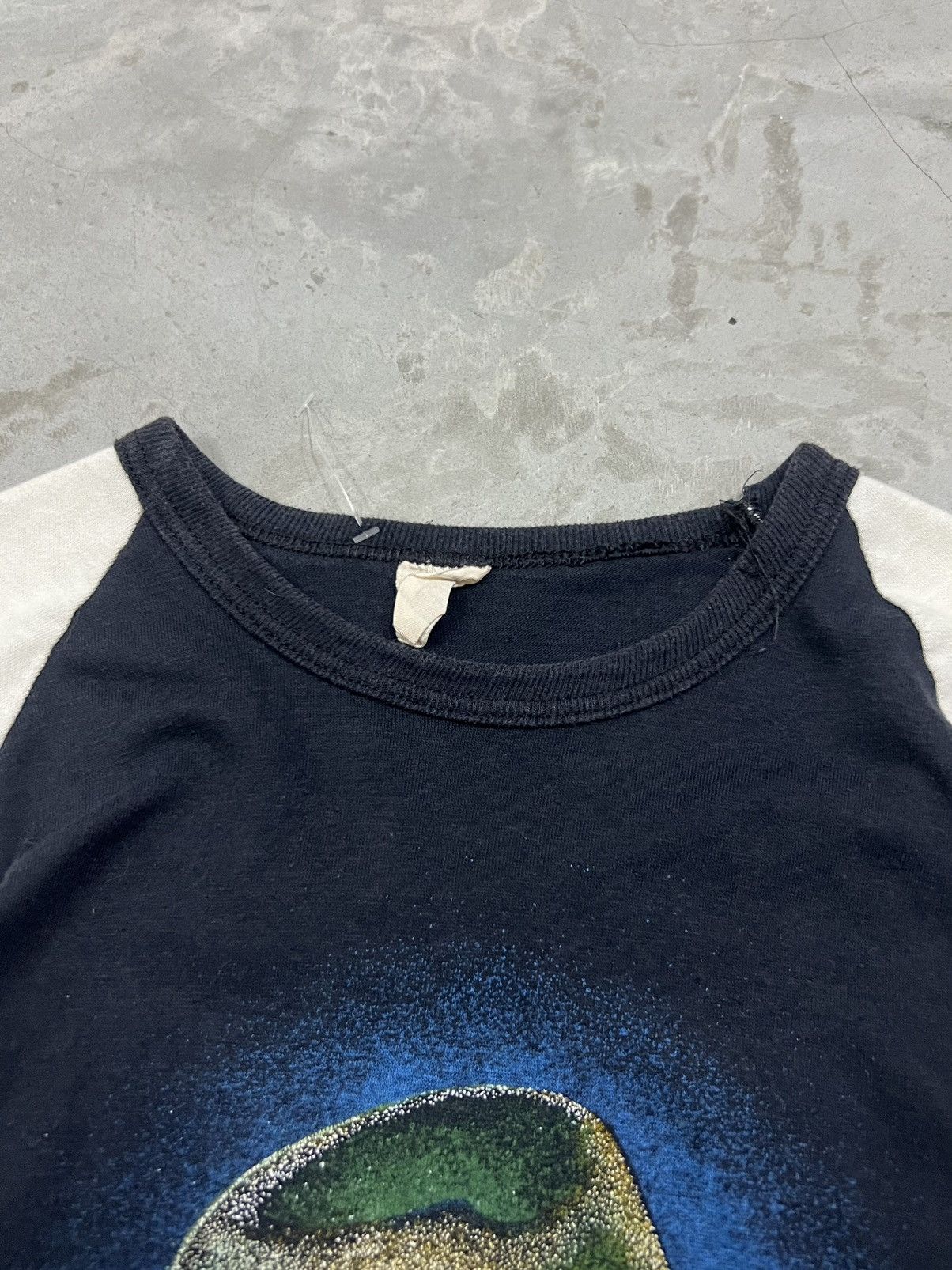 Vintage 80s David Bowie Raglan Shirt 50/50 Size US M / EU 48-50 / 2 - 5 Thumbnail