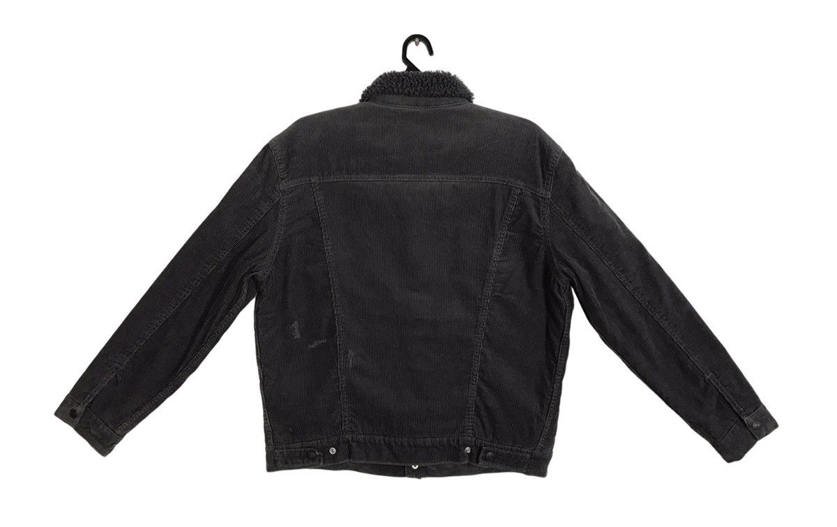 Japanese Brand Vtg Levi’s Strauss Sherpa Jacket Corduroy Distressed Design Size US L / EU 52-54 / 3 - 2 Thumbnail