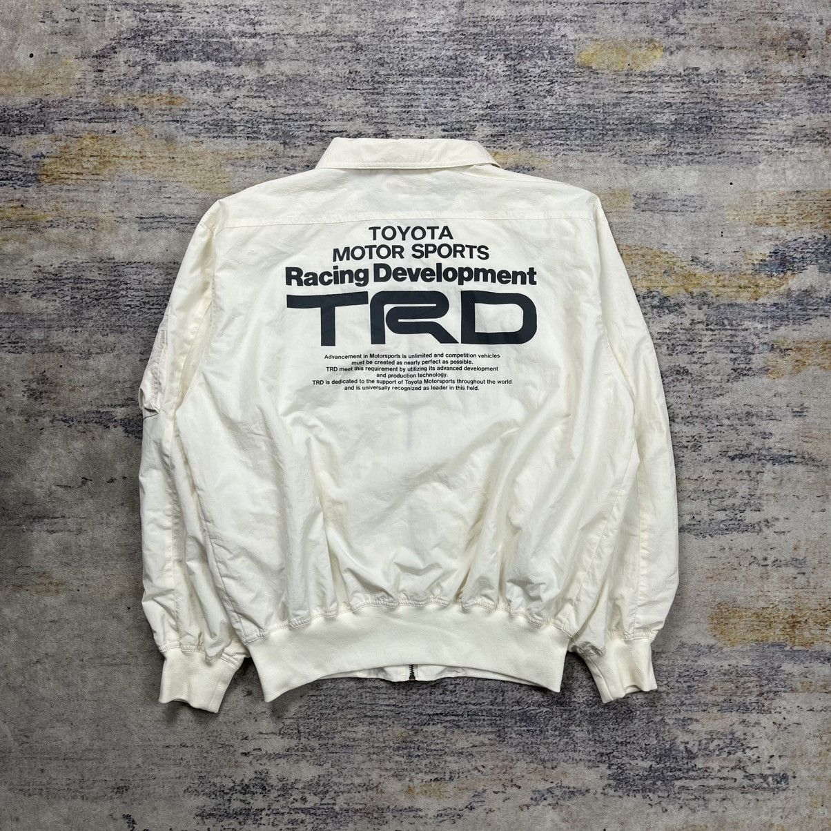 Japanese Brand × Sports Specialties Vintage 90s Trd Toyota racing development bomber jacket Size US L / EU 52-54 / 3 - 2 Thumbnail