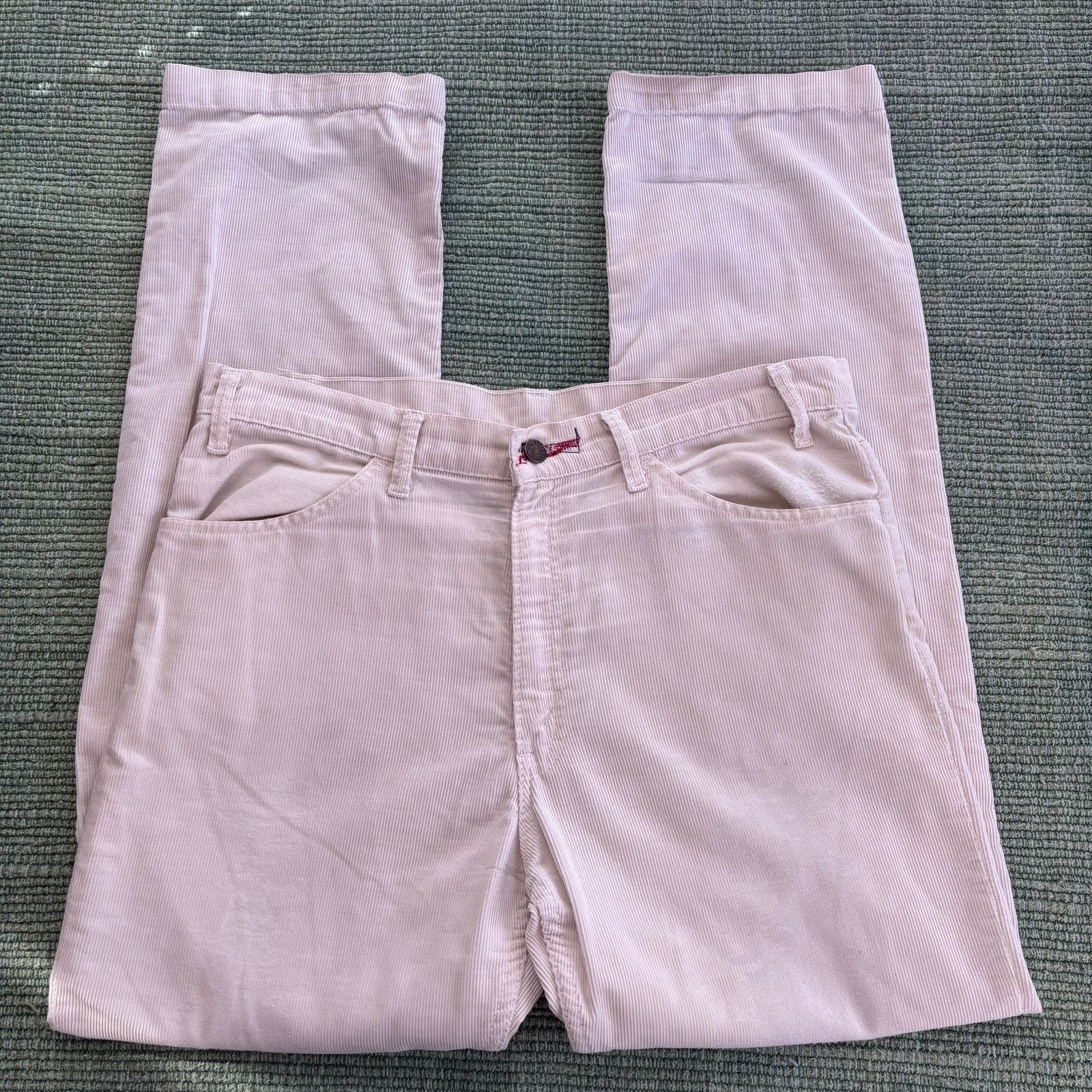 Levi's × Vintage 1970's vintage Levi's white tab corduroy straight leg pants Size US 36 / EU 52 - 4 Thumbnail