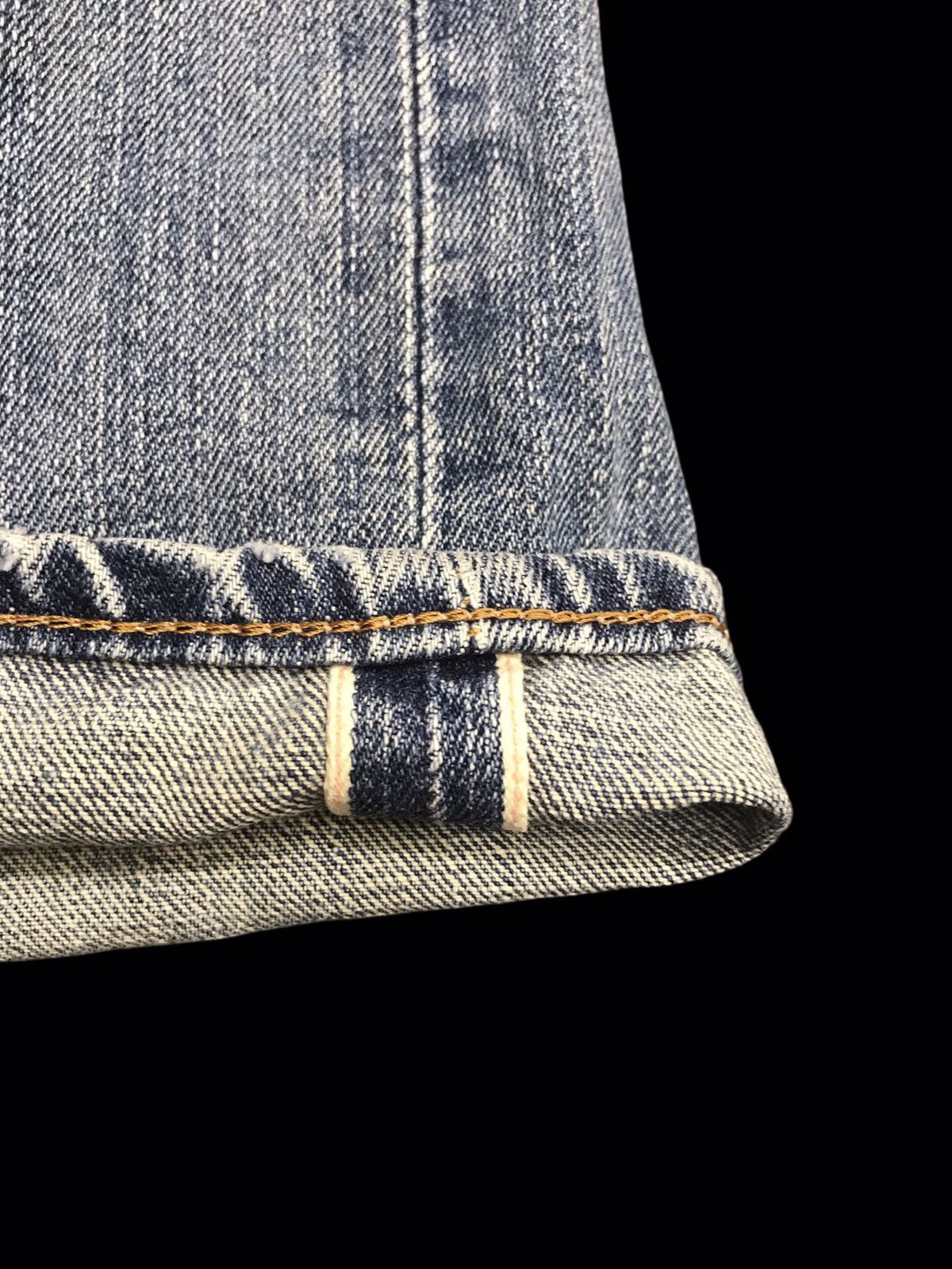 Edwin 💥THRASHED💥EDWIN Low Rize Selvedge Heavy Distrssed Denim F30 Size US 32 / EU 48 - 9 Thumbnail