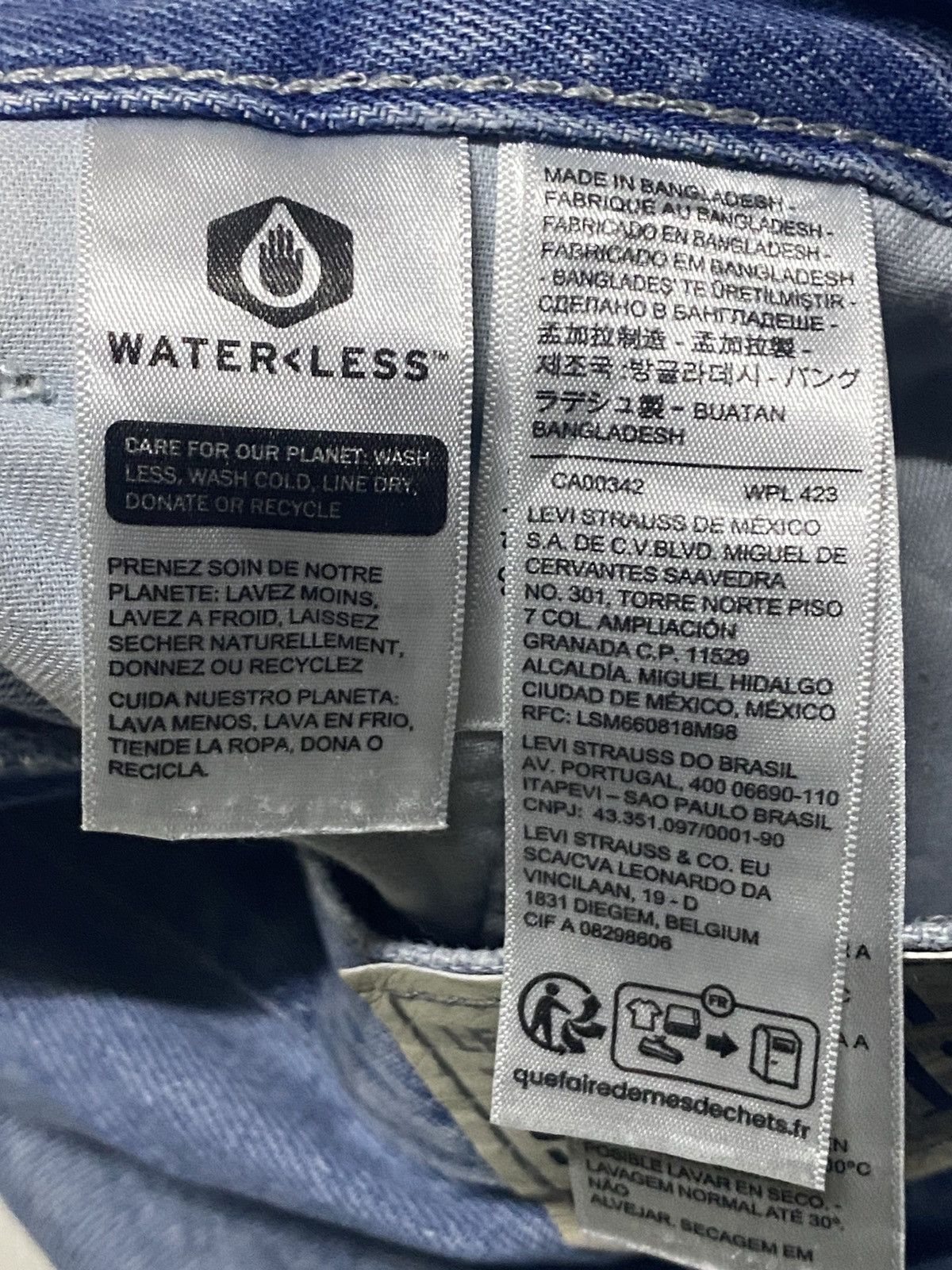 Levi's Vintage Levis Silver Tab Fade Wash Distressed Loose Jeans Size US 35 - 16 Thumbnail