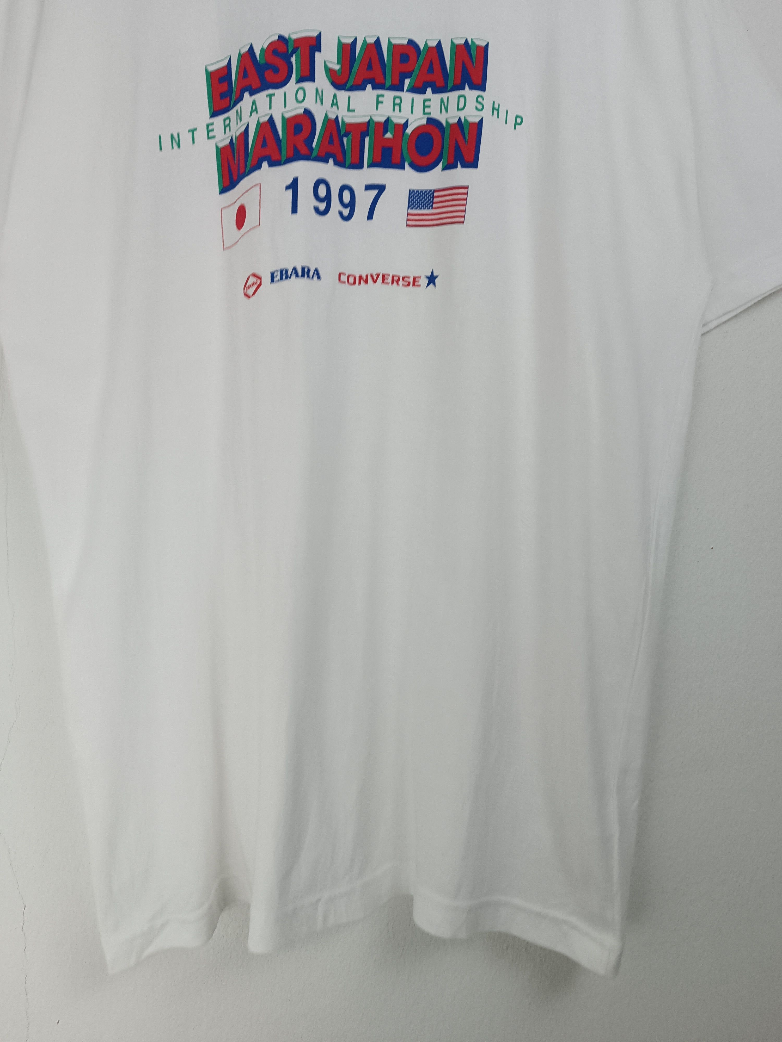 Converse VINTAGE 1997 EAST JAPAN MARATHON CONVERSE RUNNING VERY RARE Size US L / EU 52-54 / 3 - 12 Thumbnail