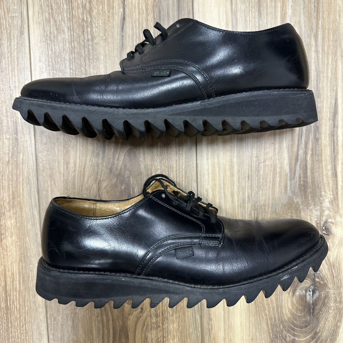 Vintage Vintage USPS Postman Nathan Hack Ripple Sole Oxford Shoes Size US 8 / EU 41 - 2 Thumbnail