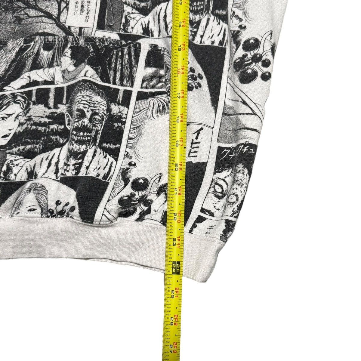 Other Junji Ito Crunchy Roll Manga Panel Horror Sweatshirt Boxy S Size S / US 4 / IT 40 - 10 Thumbnail