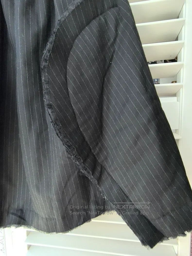 Comme des Garcons Comme Des Garcons size S Asymmetrical Striped Long Skirt Size 23" - 4 Thumbnail