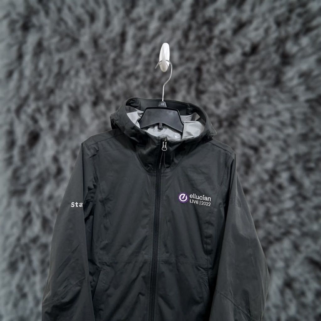 The North Face The North Face Rain Jacket Womens M Gray Dryvent Full Zip Hooded Lightweight Waterproof Windbreaker Coat - Regular Mens? Size M / US 6-8 / IT 42-44 - 1 Thumbnail