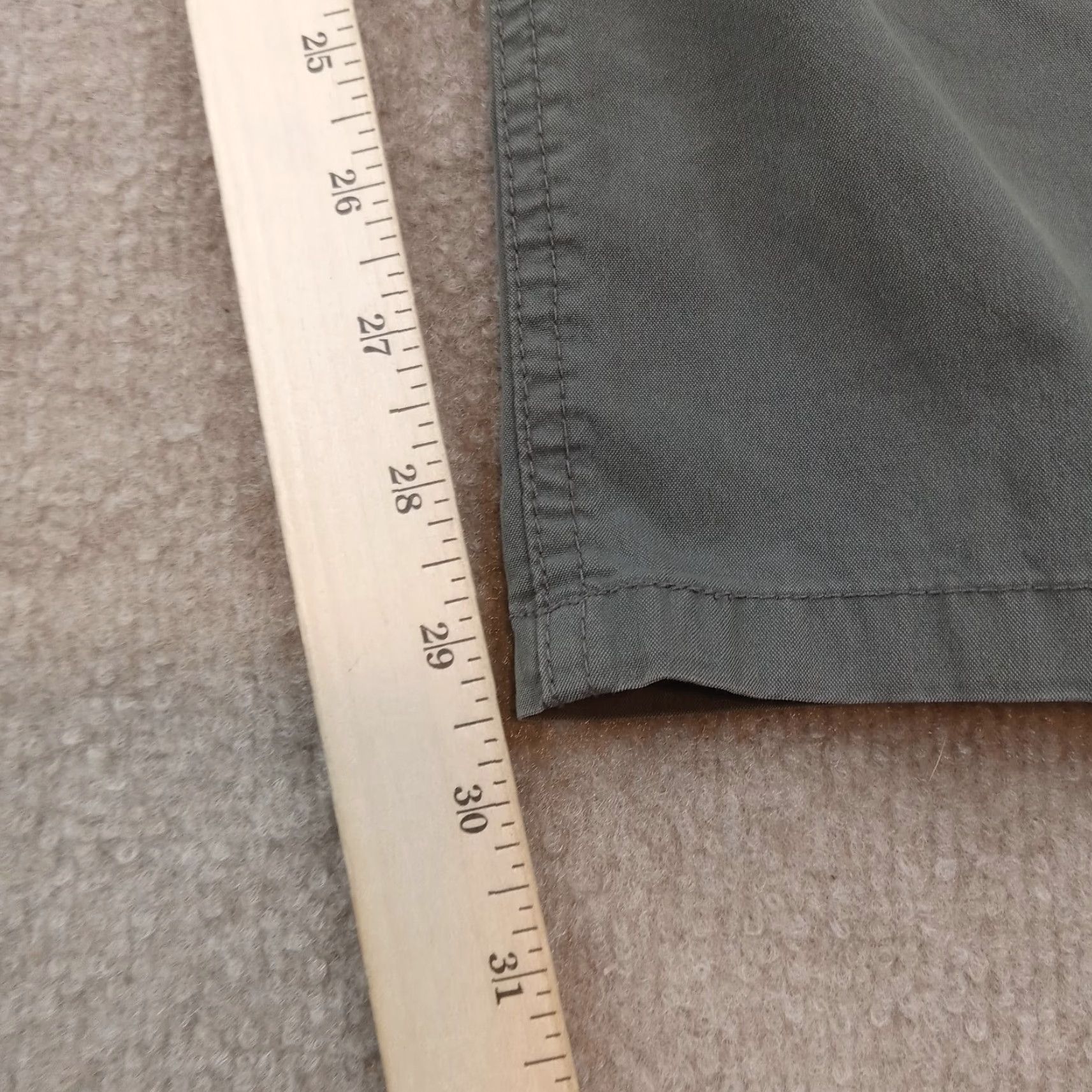 Vintage Kuhl Mens 38x30 Gray Chino Straight Leg Stretch Pants Size US 38 / EU 54 - 3 Thumbnail