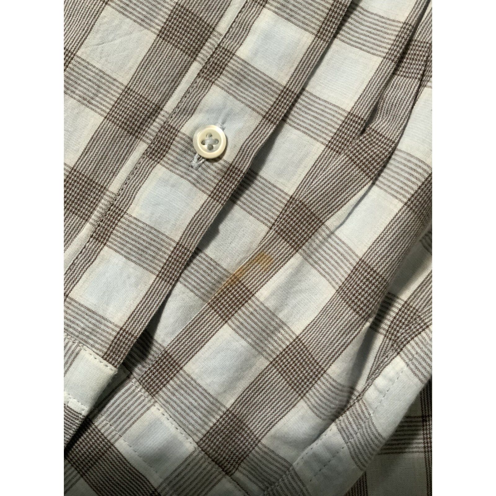 Billy Reid Billy Reid Standard Cut Plaid Cotton Casual Mens Long Sleeve Button Shirt XL Multicolor Size US XL / EU 56 / 4 - 5 Thumbnail