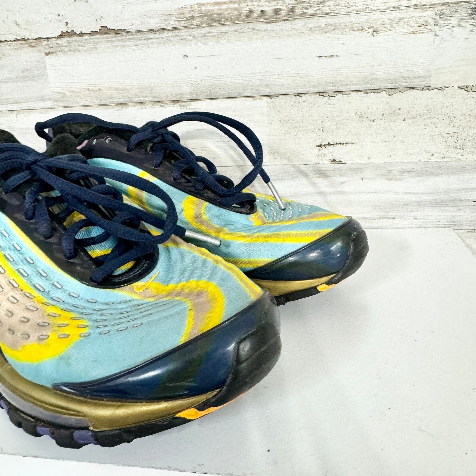 Nike Nike Air Max Deluxe OG Midnight Navy 2018 AR0115-401 Sz 7.5 Size US 7.5 / IT 37.5 - 4 Thumbnail