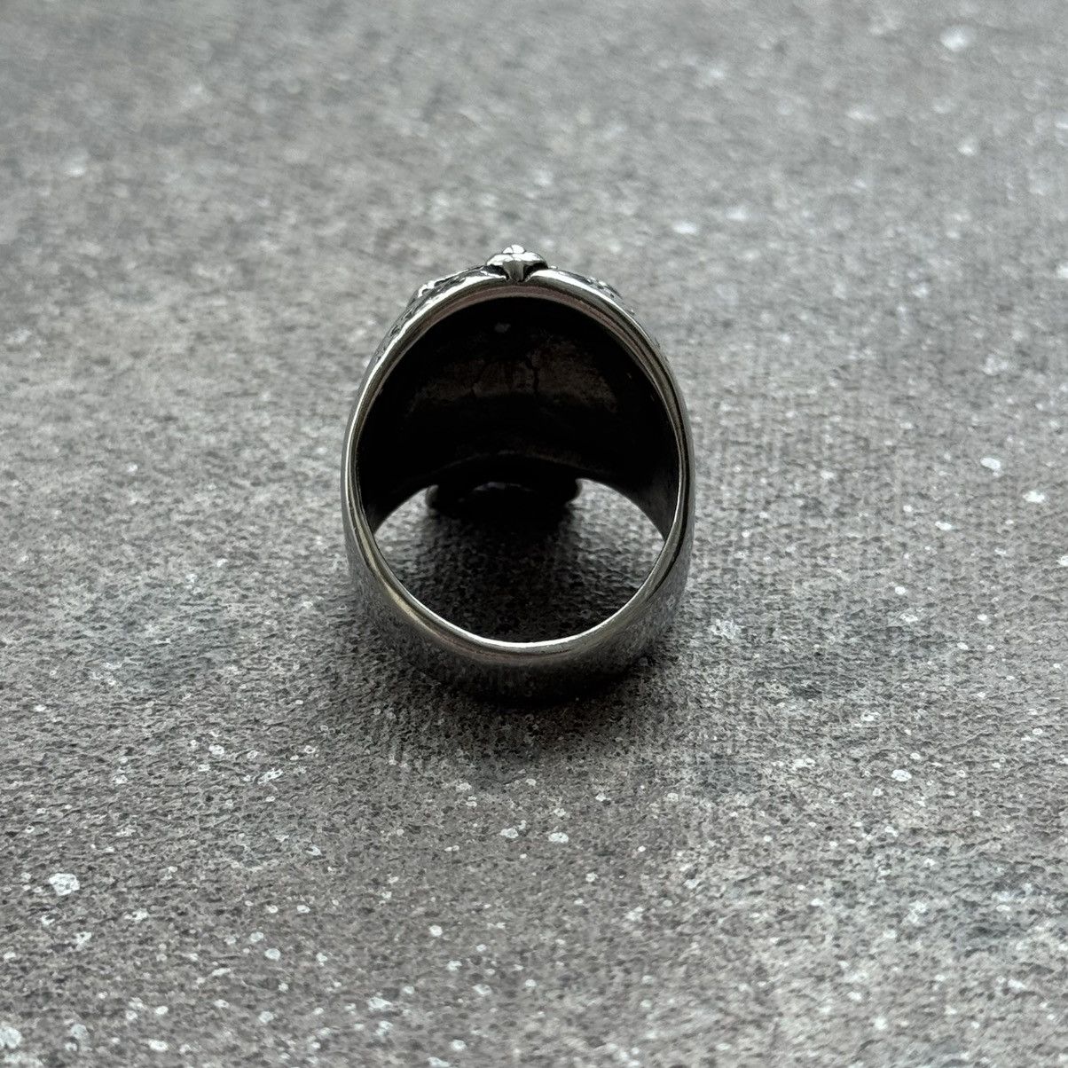 20471120 × Japanese Brand Skull Vintage Gothic Silver Ring Size ONE SIZE - 6 Thumbnail