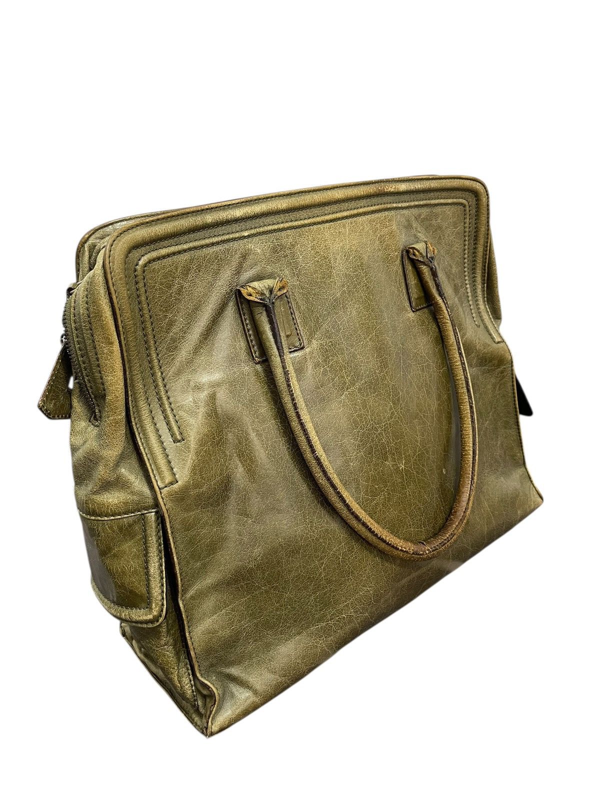 Zanellato Full Leather Patina Zanellato Italy Tote Shoulder Bag 2🟩2 Size ONE SIZE - 6 Thumbnail