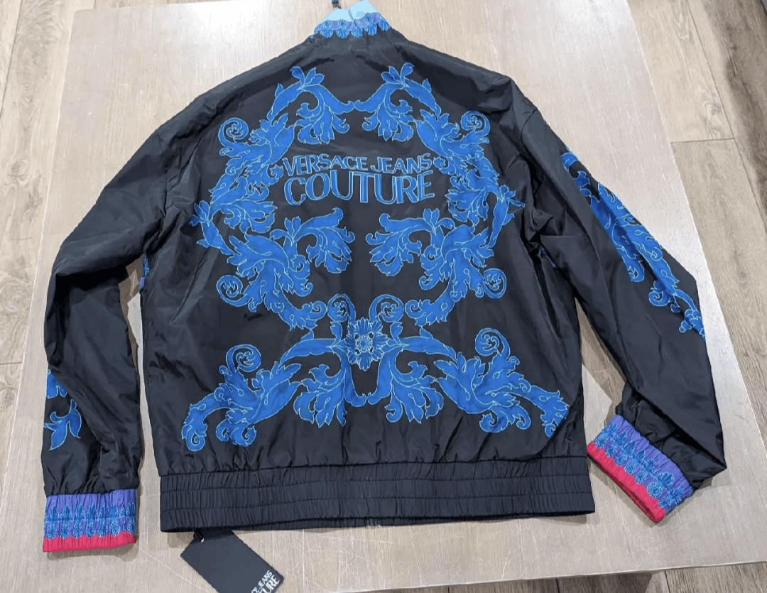 Versace Jeans Couture Versace Jeans Couture 50D Placed Animalier Track Jacket Size US M / EU 48-50 / 2 - 5 Thumbnail