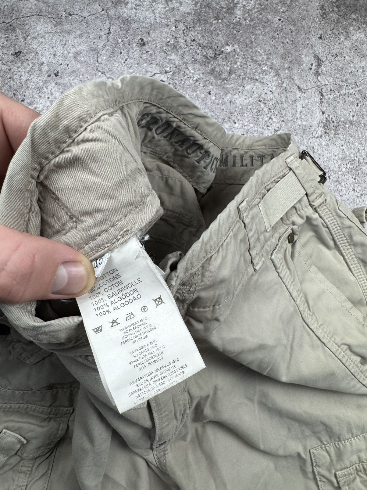 Aeronautica Militare AERONAUTICA MILITARE MILITARY VINTAGE USA CARGO Y2K SHORTS Size US 30 / EU 46 - 10 Thumbnail