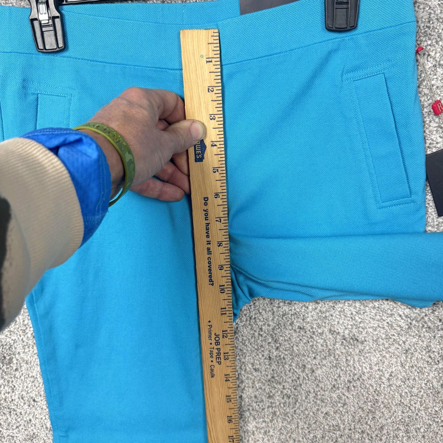 Vintage Rafaella Comfort Pants Scuba Blue 8 Women Pull On Ankle Skinny Pockets Elastic Waist Viscose Nylon Spandex Size 30" / US 8 / IT 44 - 7 Thumbnail