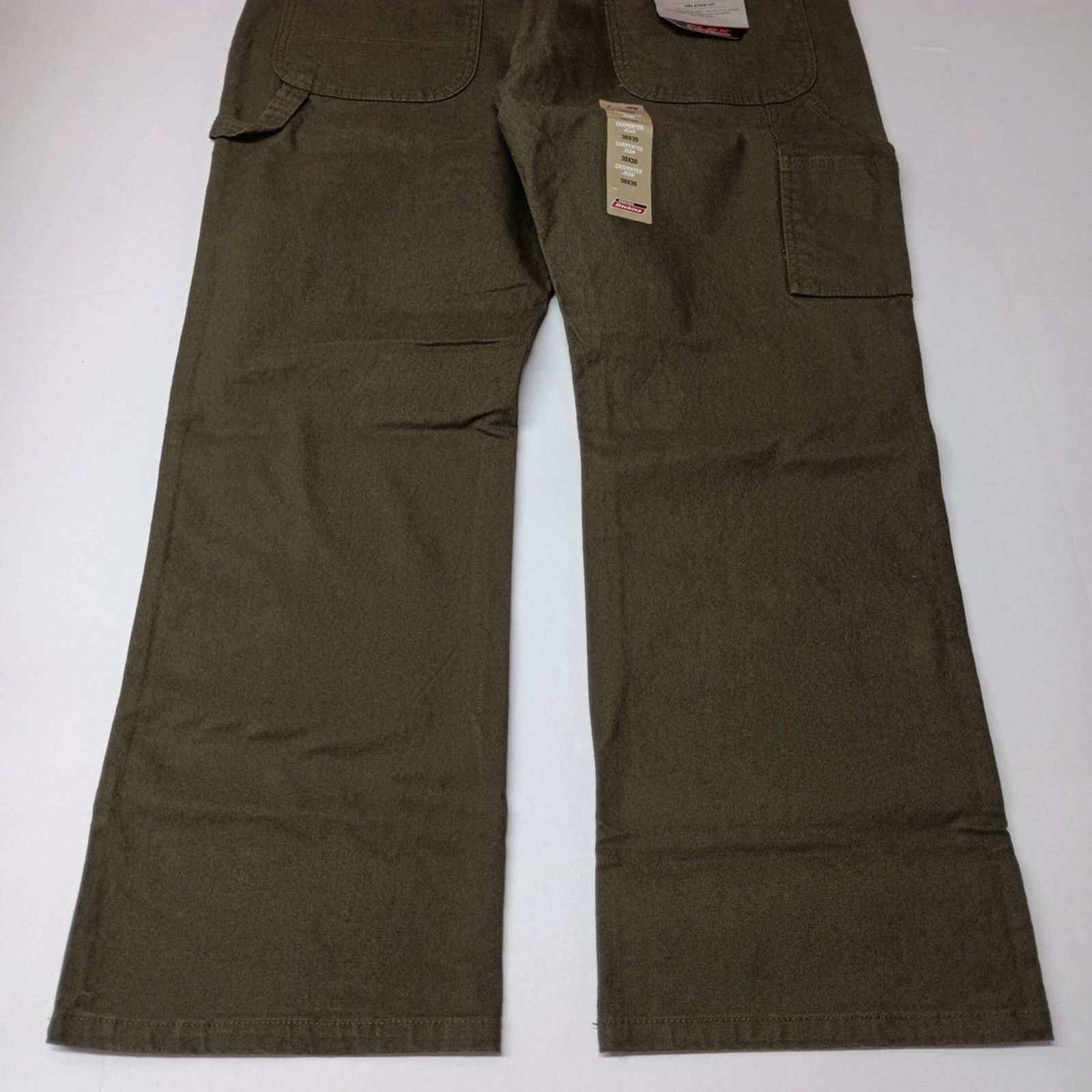 Dickies Dickies Carpenter Pants Mens 38x30 Green Duck Canvas Utility Size US 38 / EU 54 - 7 Thumbnail
