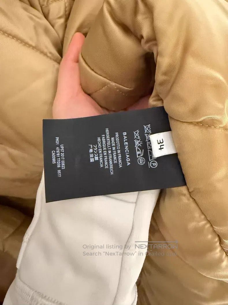 Balenciaga Balenciaga Windproof Cotton Hooded Windbreaker Jacket Size XXS / US 00 / IT 34 - 4 Thumbnail