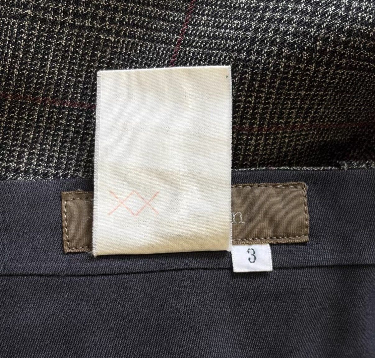 Yohji Yamamoto Yohji Yamamoto 00s Prince of Wales Check Trousers J4 Size US 34 / EU 50 - 6 Thumbnail