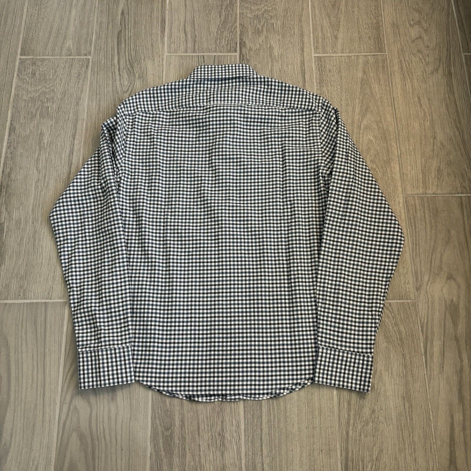 UNTUCKit UNTUCKit Men’s M Slim Fit Gibbston Blue Long Sleeve Shirt Size US M / EU 48-50 / 2 - 2 Thumbnail