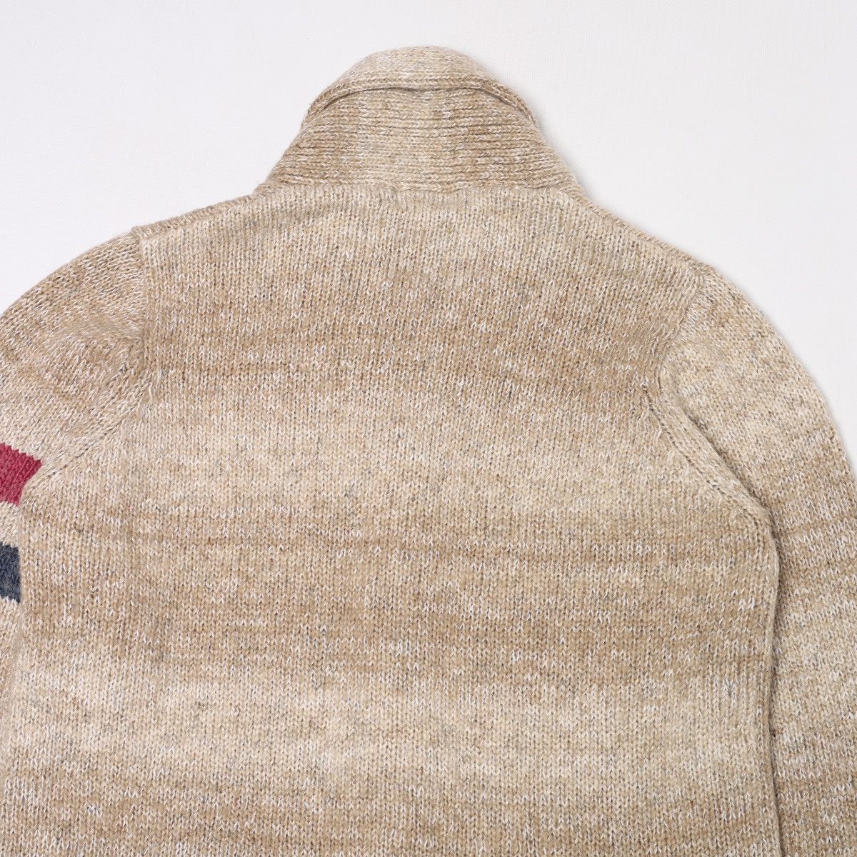 Beams Japan Beams Heart Cardigan Acrylic Wool Cotton Sweater Shawl Colla Size US M / EU 48-50 / 2 - 13 Thumbnail