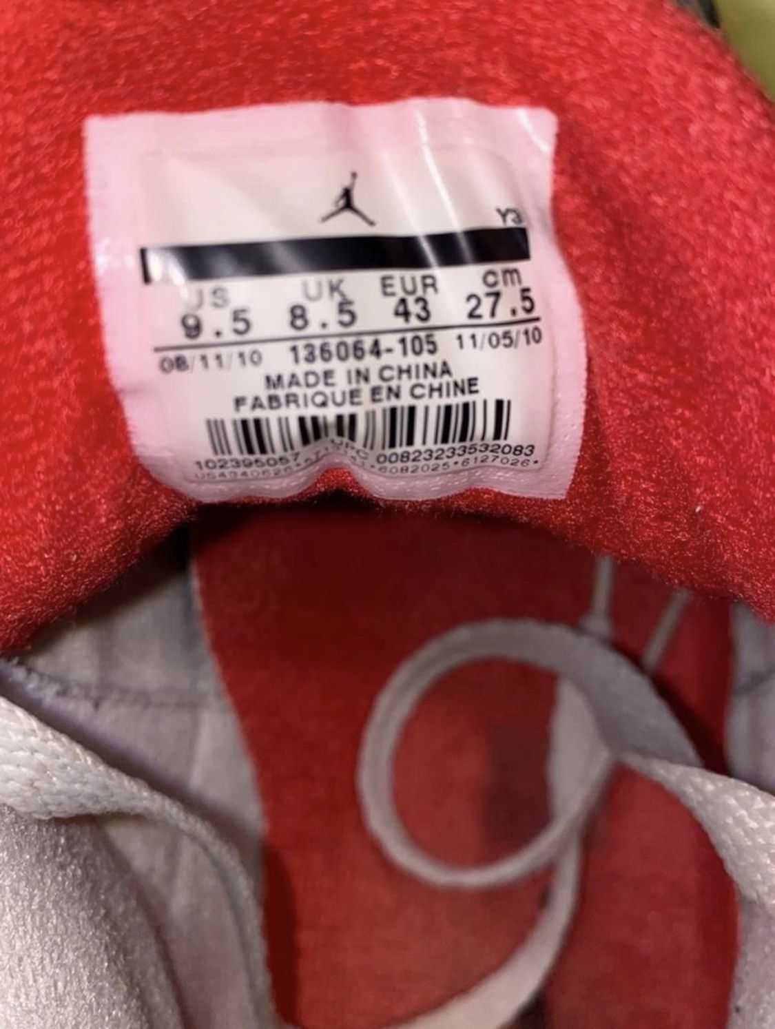 Jordan Brand Jordan White Cement 3’s Size US 9.5 / EU 42-43 - 8 Thumbnail