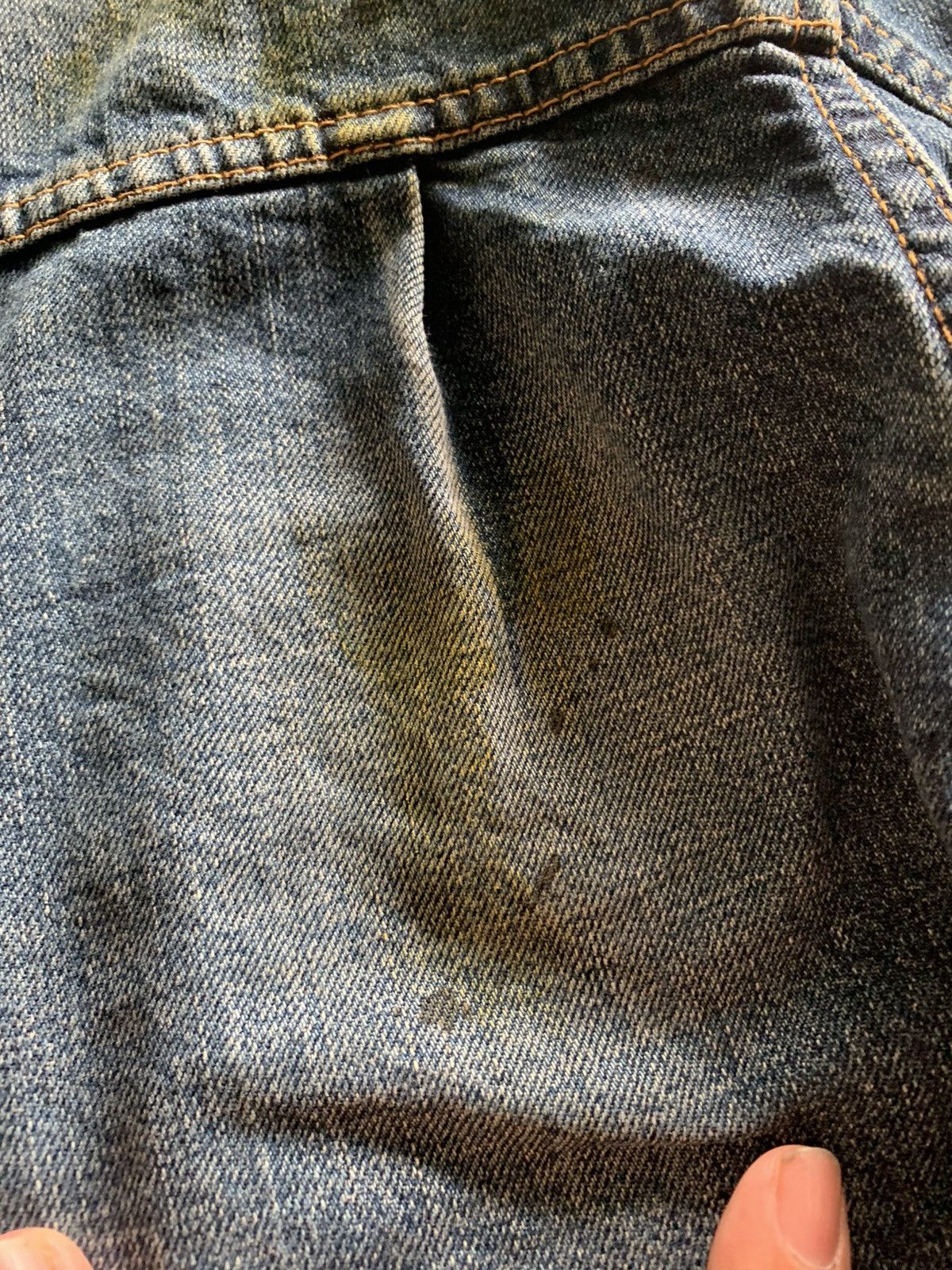 Japanese Brand ARCHIVED miharayasuhiro japanese denim jacket splatter vtg Size US S / EU 44-46 / 1 - 23 Thumbnail
