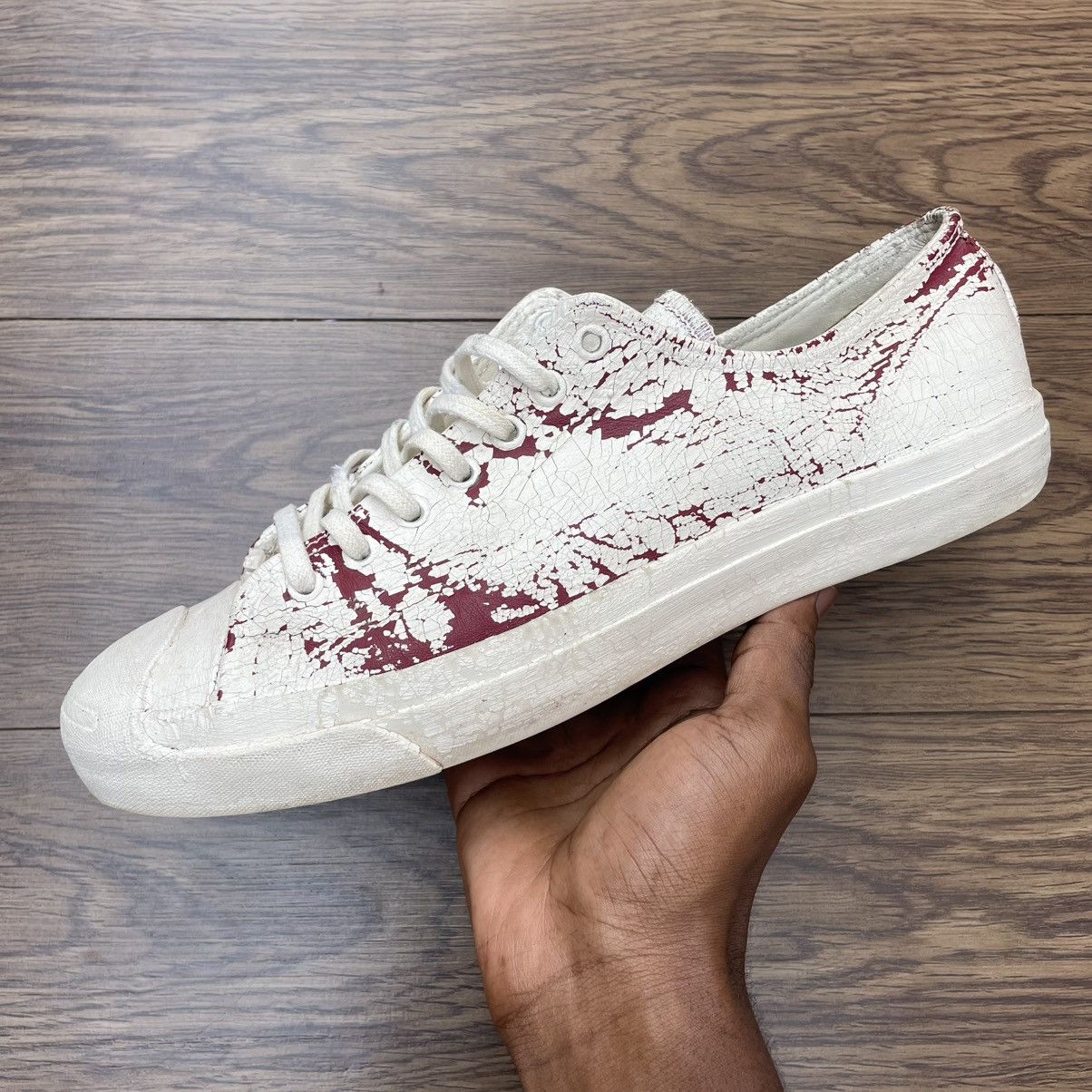 Converse × Maison Margiela Converse x Maison Margiela Jack Purcell Low 'Paint Crack' Size US 13 / EU 46 - 6 Thumbnail