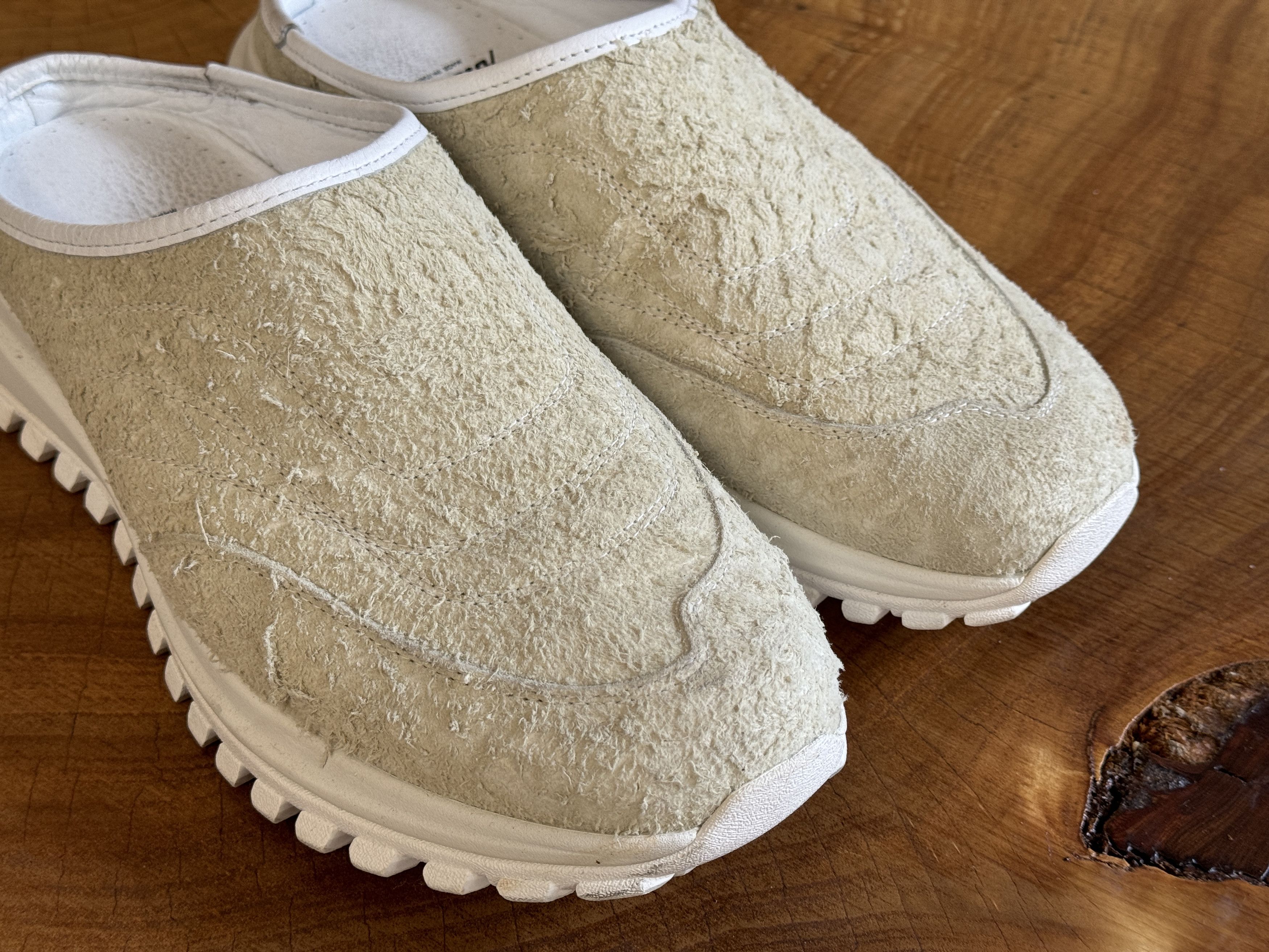 Diemme Maggiore Slip On Crackled White Size US 12 / EU 45 - 4 Thumbnail