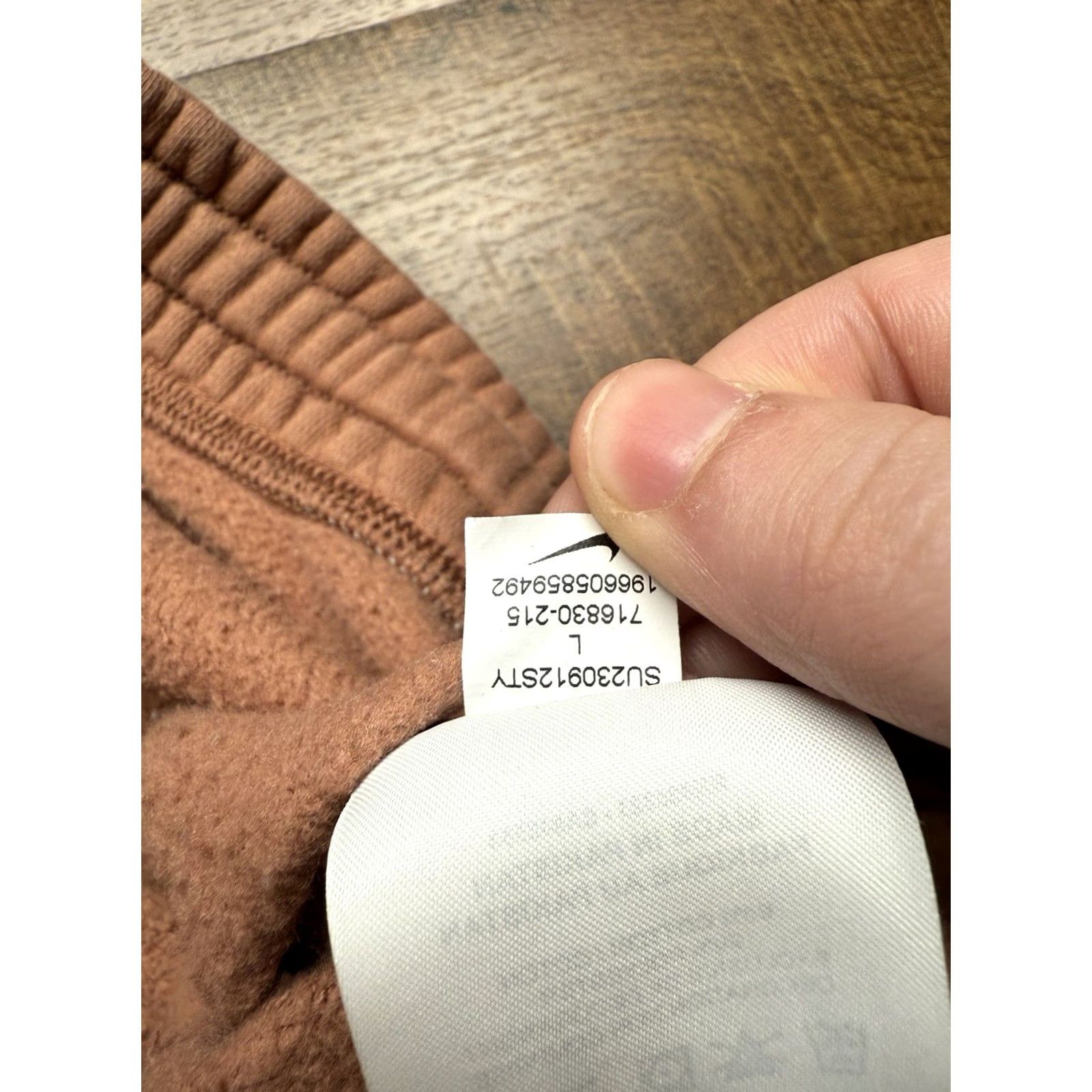 Nike Nike Club Fleece Tapered Leg Sweatpants Joggers Clay Brown 716830-215 Mens Medium Size US 31 - 6 Thumbnail