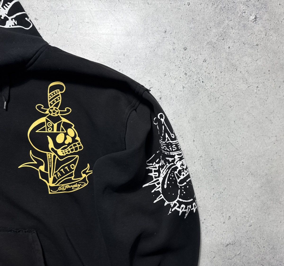 Ed Hardy Ed Hardy Tiger Full Zip Hoodie Black Size US XXL / EU 58 / 5 - 4 Thumbnail
